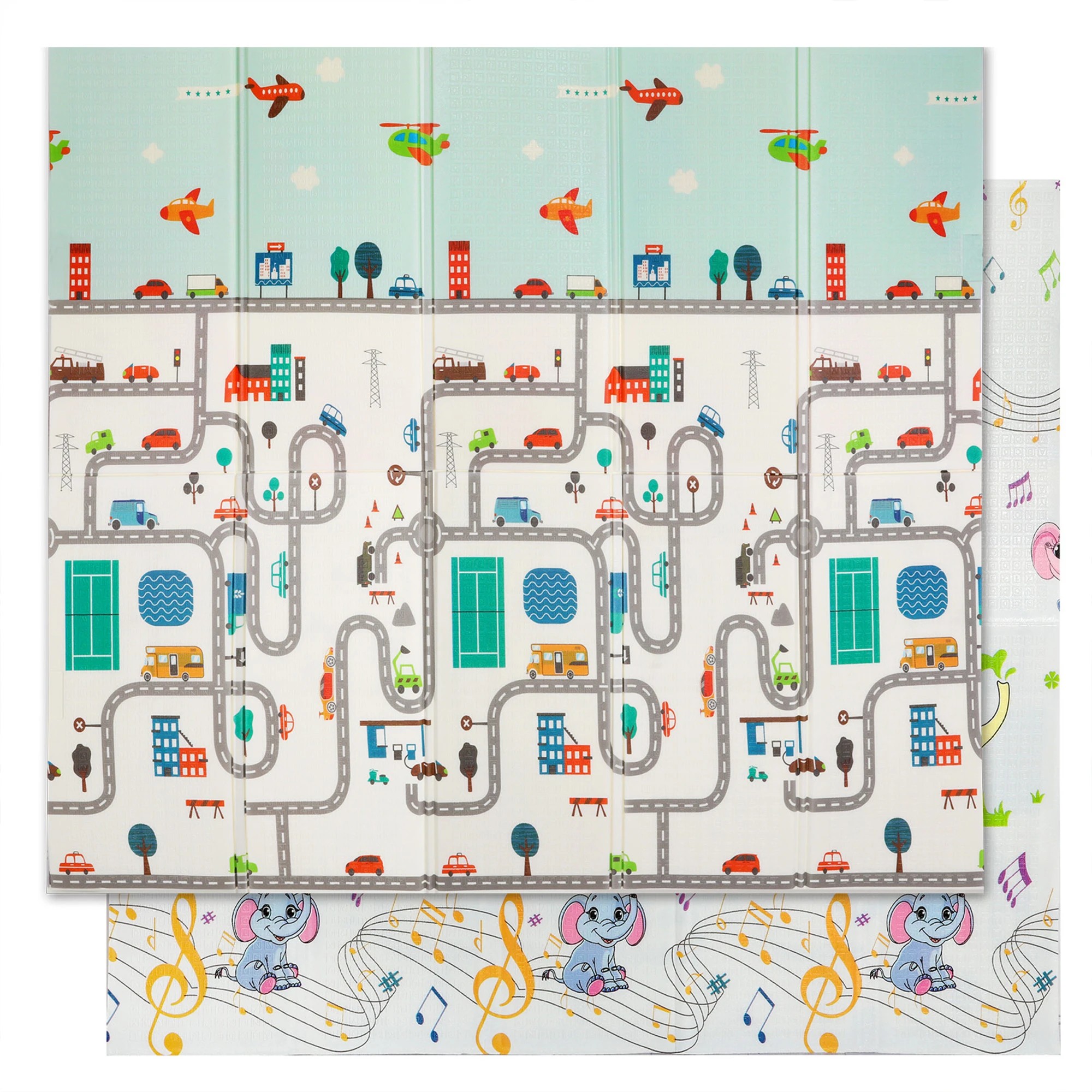 1 Bopeep Kids Foldable Play Mat Xpe Foam 1.8x2m, 1 of 6