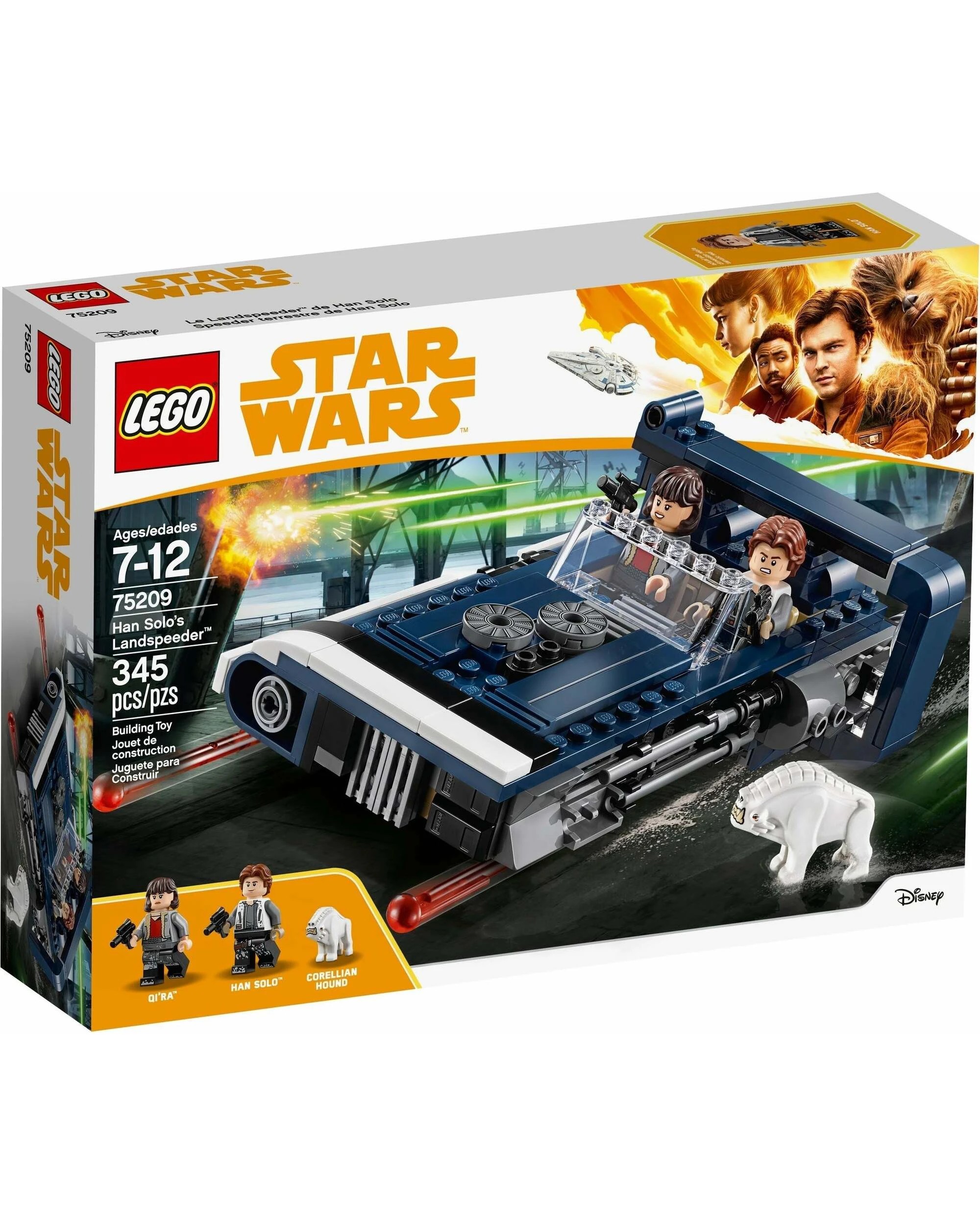 1 LEGO Star Wars Solo: A Star Wars Story Han Solo's Landspeeder 75209 Building Kit, 1 of 4