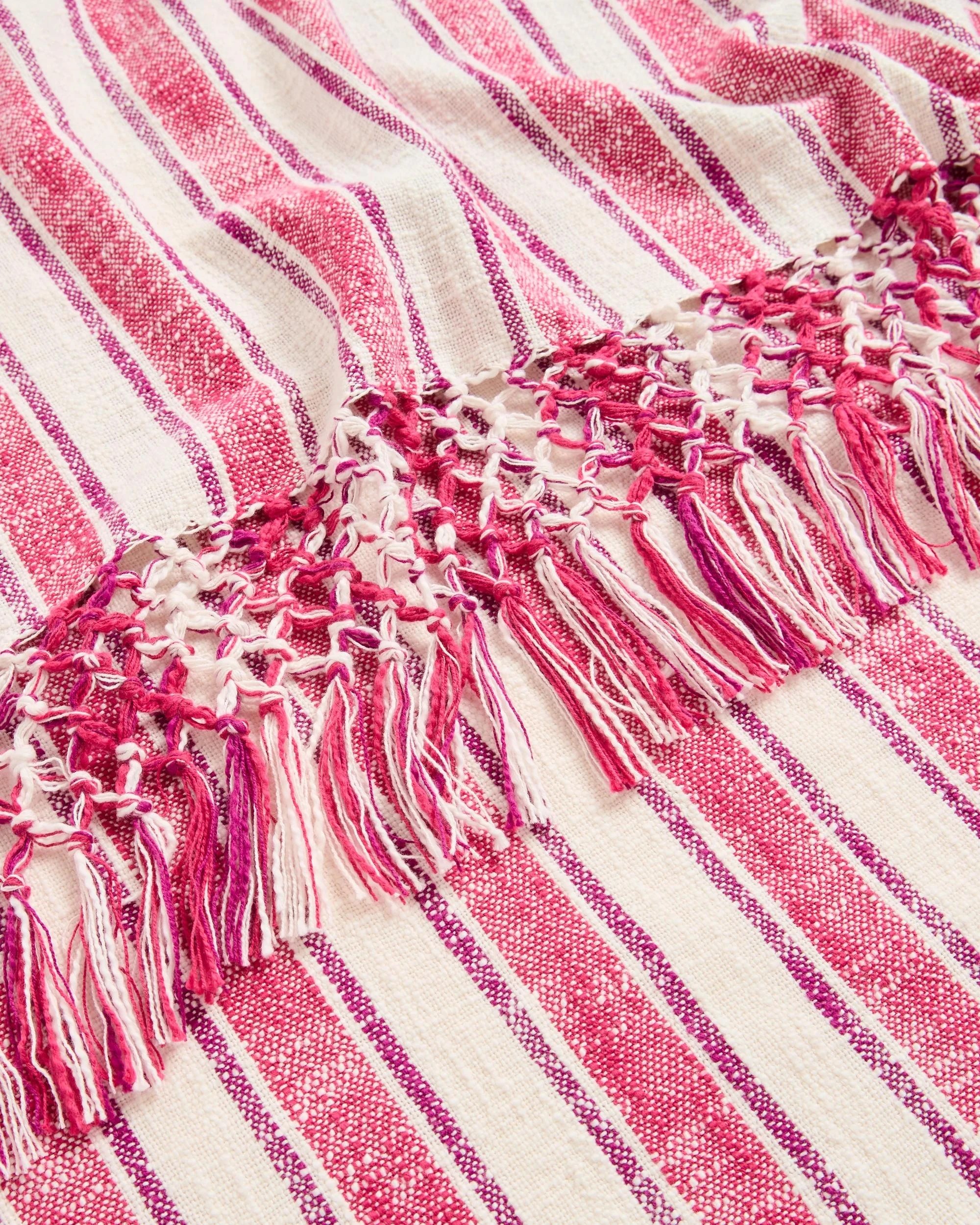 2 Target Anyston Stripe Throw - Queen Bed - Pink, 2 of 3