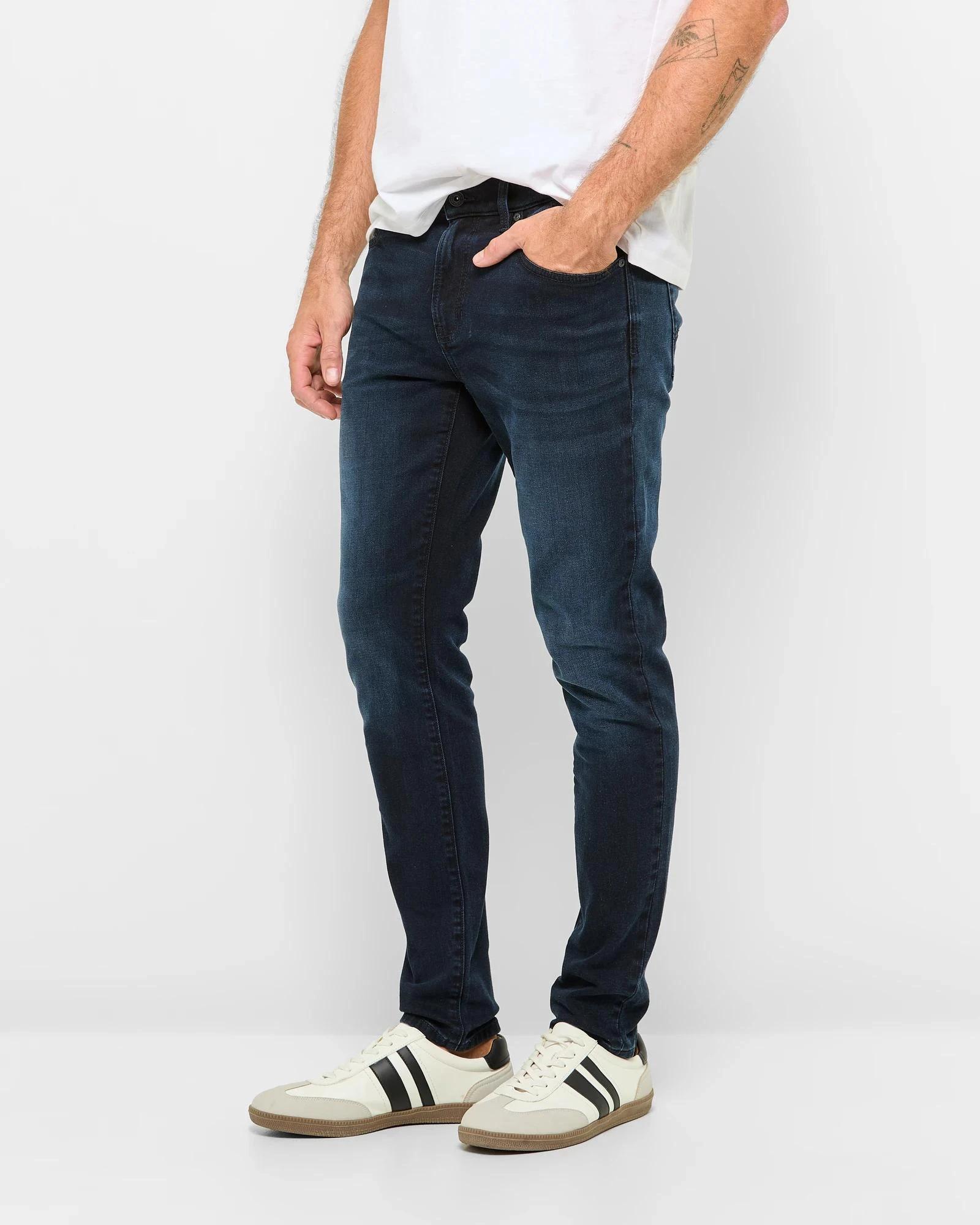 3 Target Denim Skinny Denim Jeans BLUE + BLACK, 3 of 5