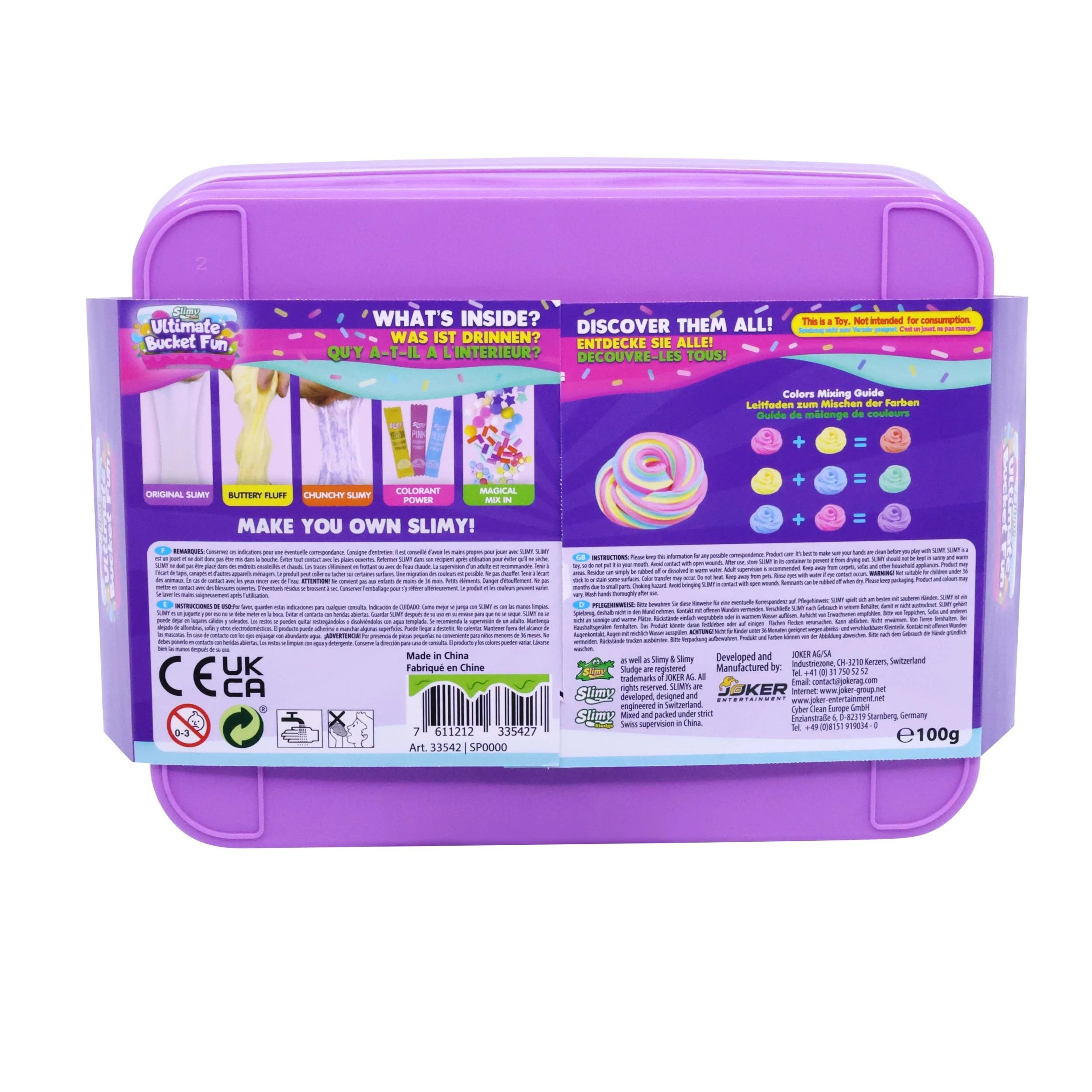 3 Slimy Ultimate Bucket Fun - Slimy Diy Set - Purple, 3 of 3