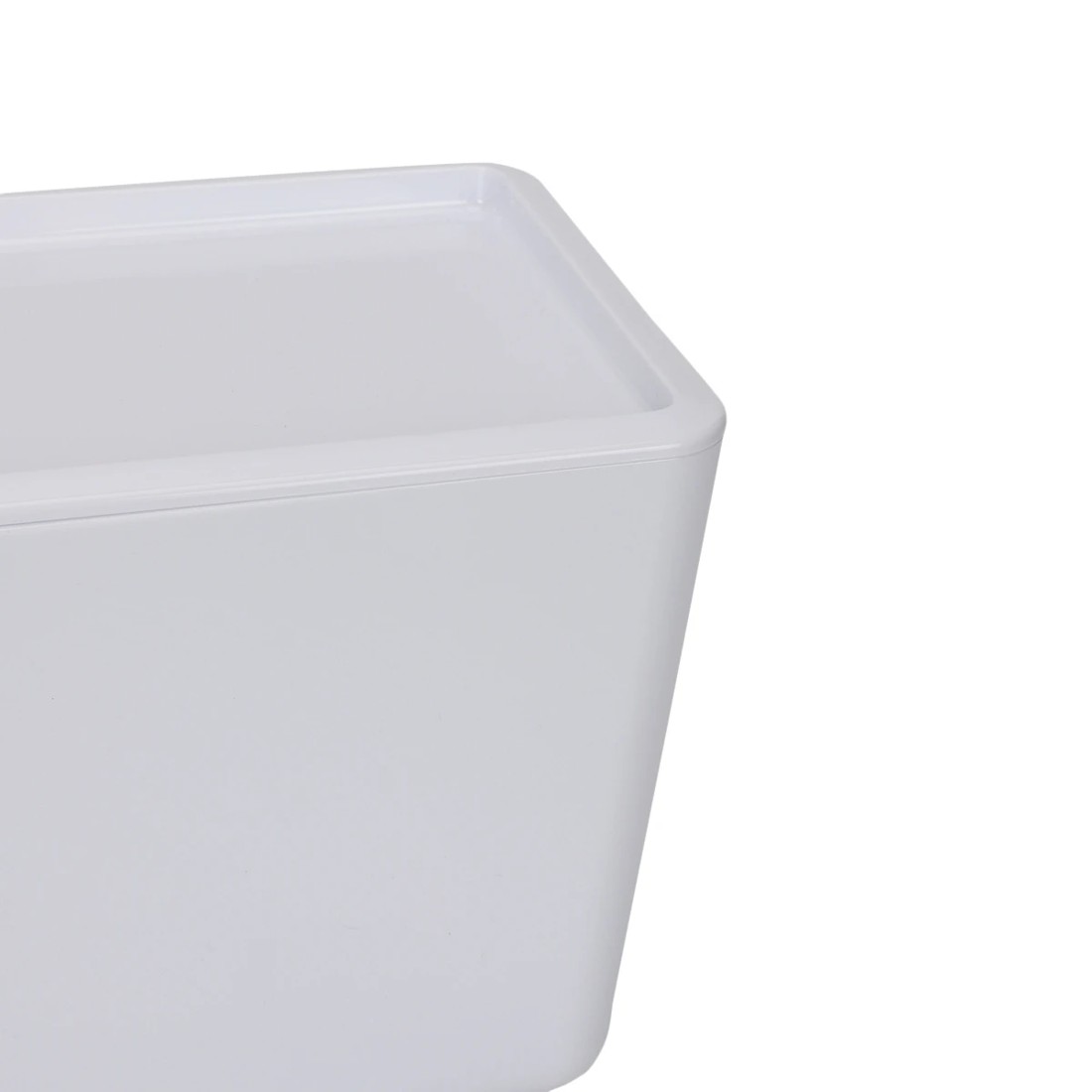 5 5L Smooth and Shiny Plastic Tub - White, 5 of 7
