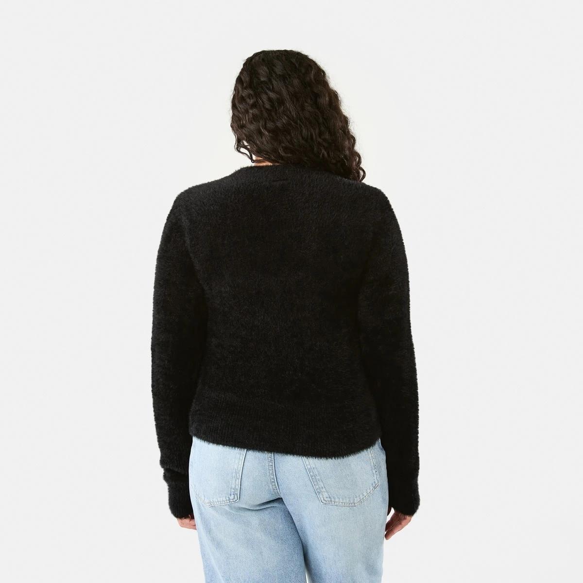 3 Eyelash Jumper Black, 3 of 6