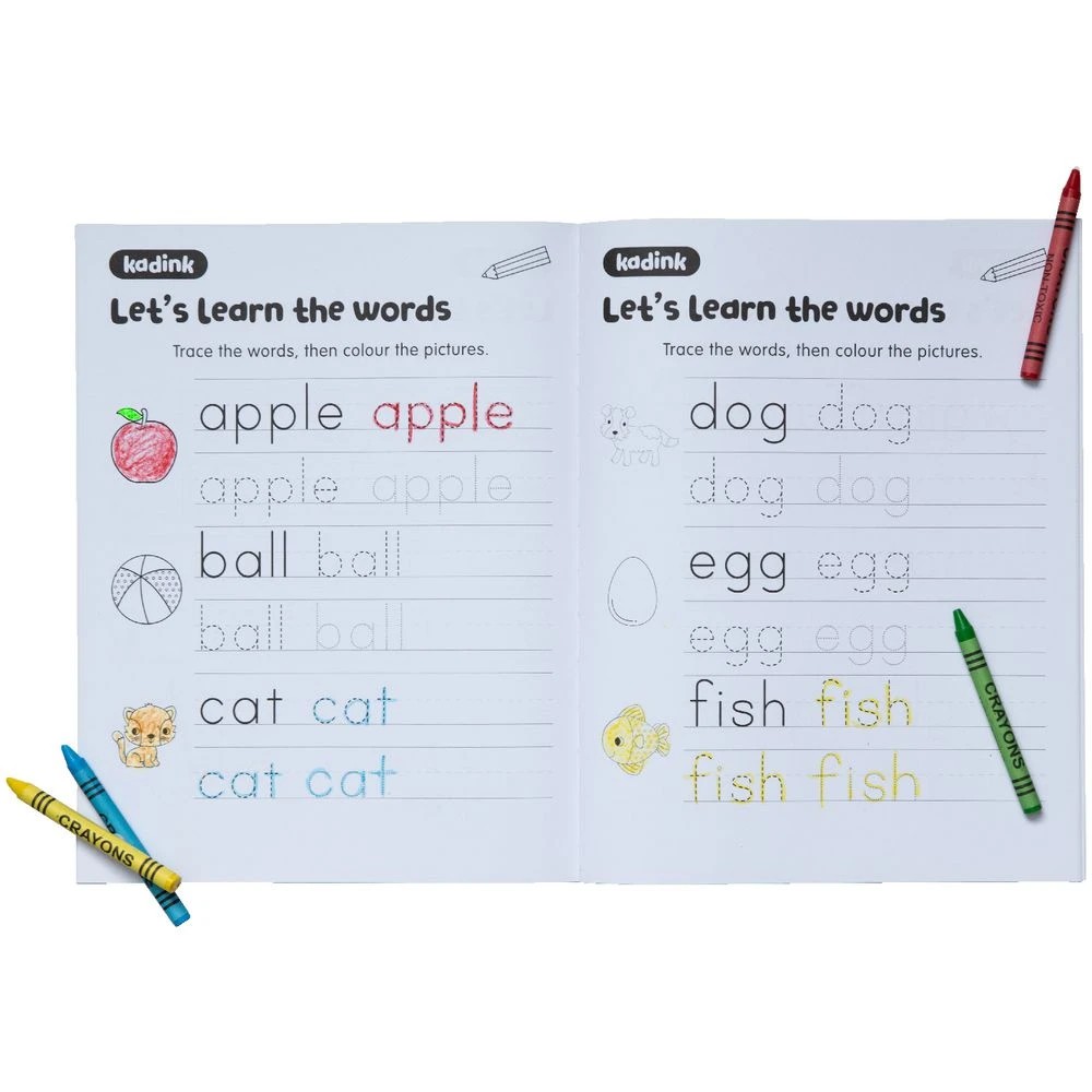 4 Kadink Workbook 48 Pages Starting to Write, 4 of 4