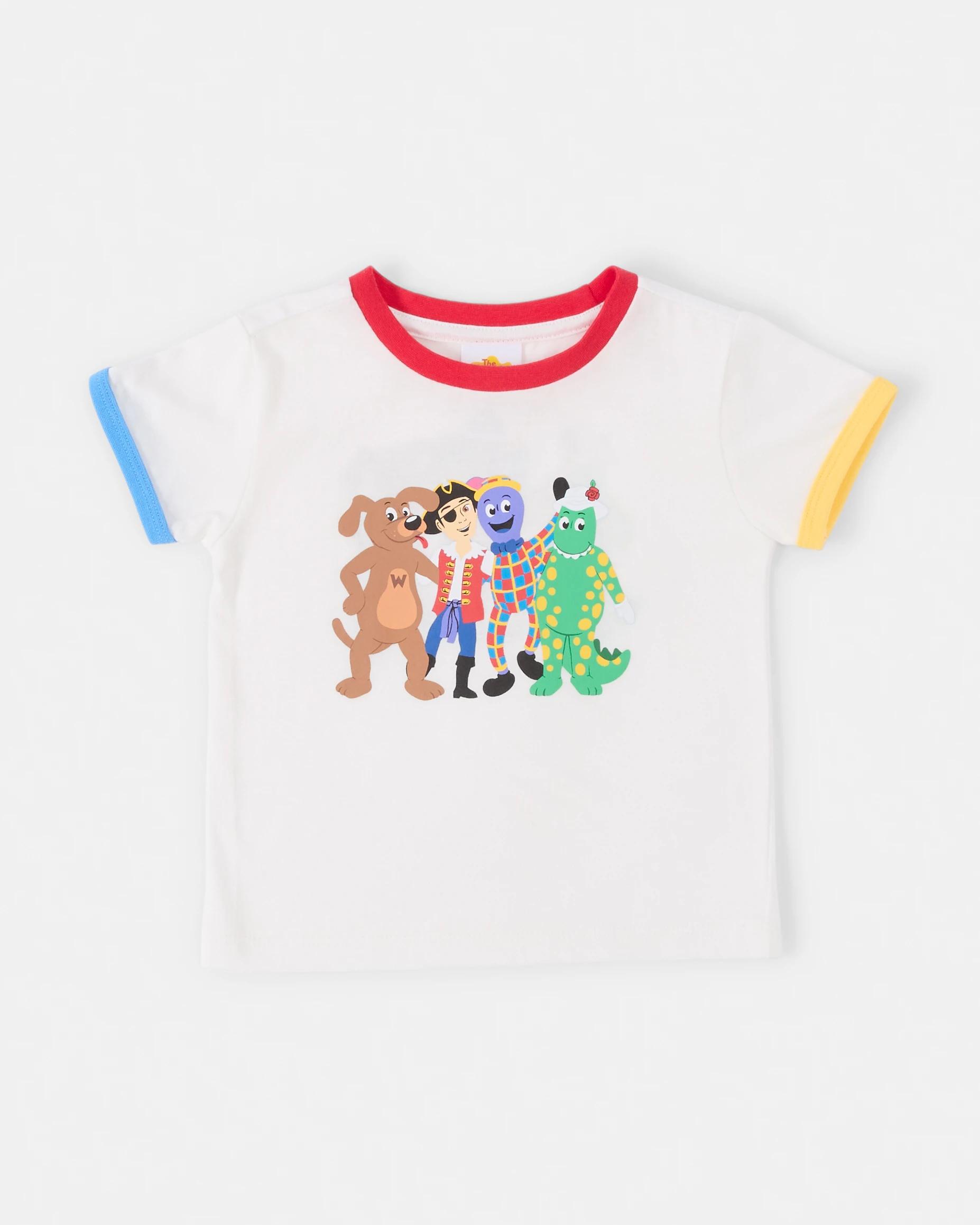 1 Wiggles License Short Sleeve T-shirt Wiggles, 1 of 3