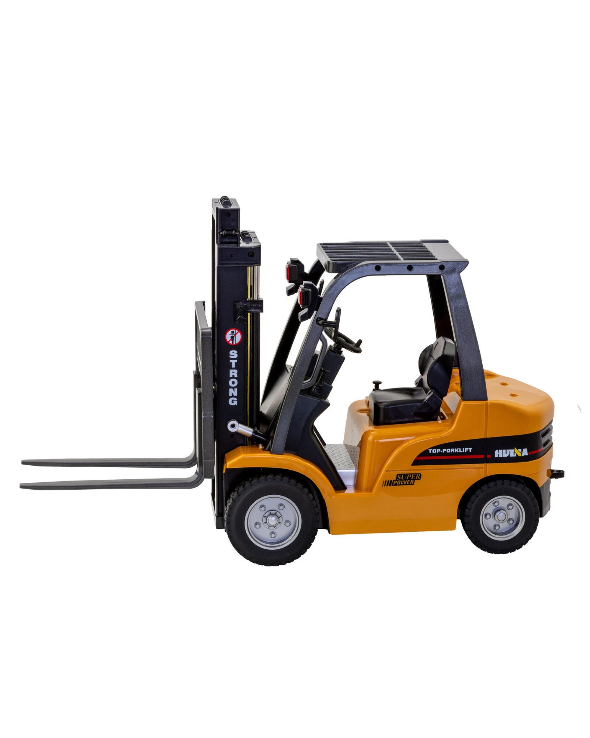 9 Gem Toys 1:10 Scale 2.4G 8-Channel Metal Remote Control Forklift Construction Vehicle with Lifting Function & Sound, 9 of 9