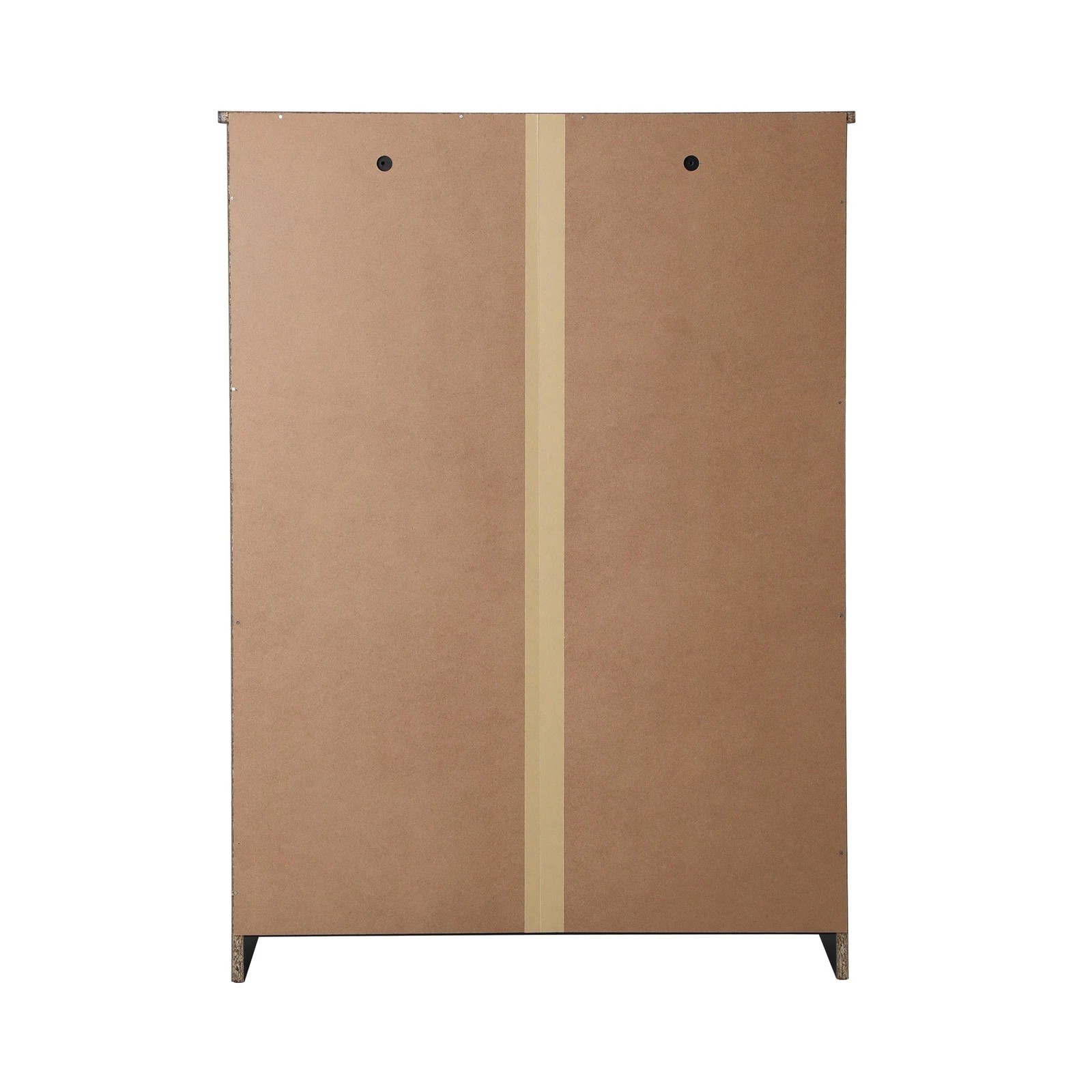 8 Oikiture 6 Chest of Drawers Tallboy Dresser Table Storage Cabinet - Black, 8 of 9