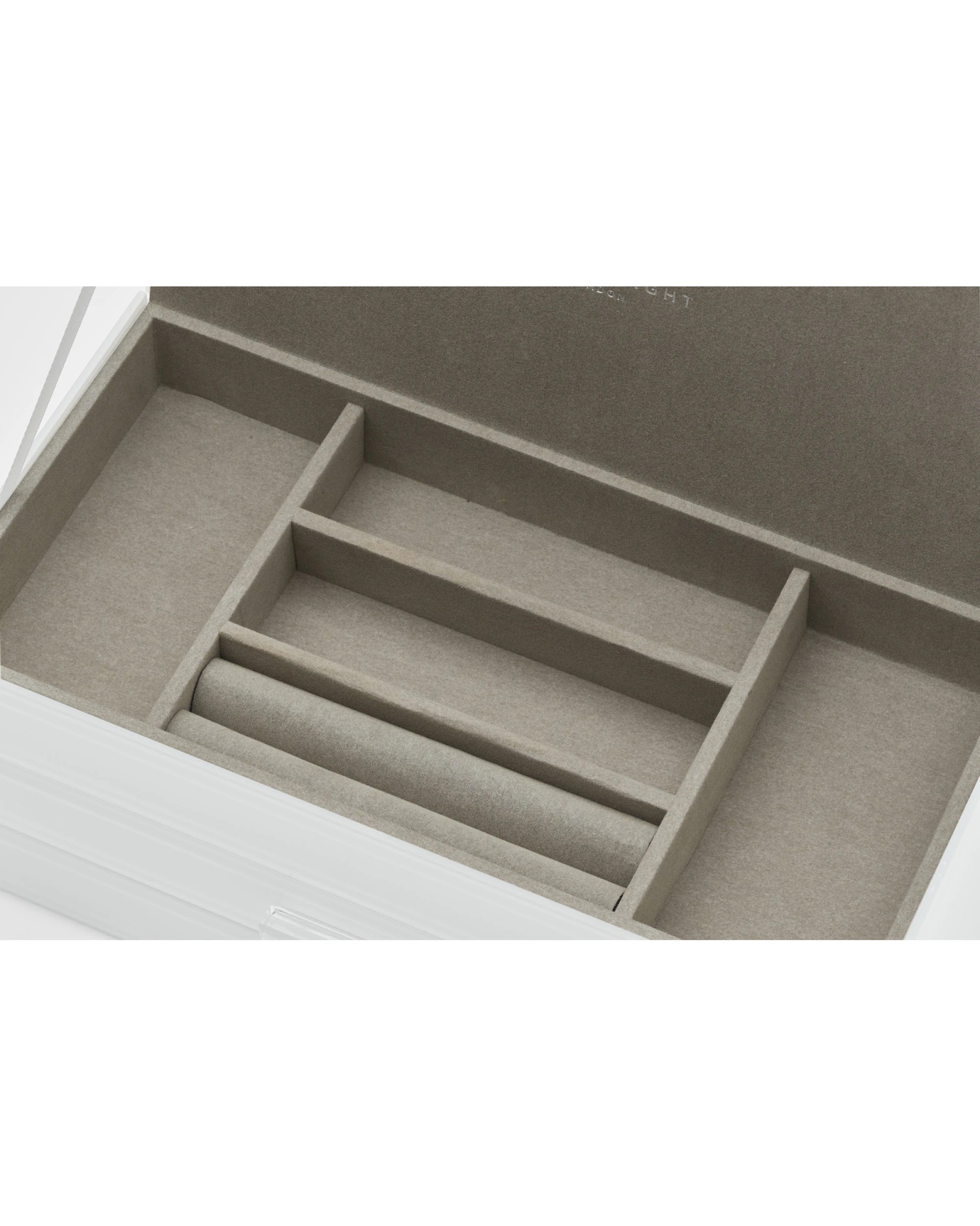5 One Six Eight London Gabriella Jewellery Box - L - Black, 5 of 7
