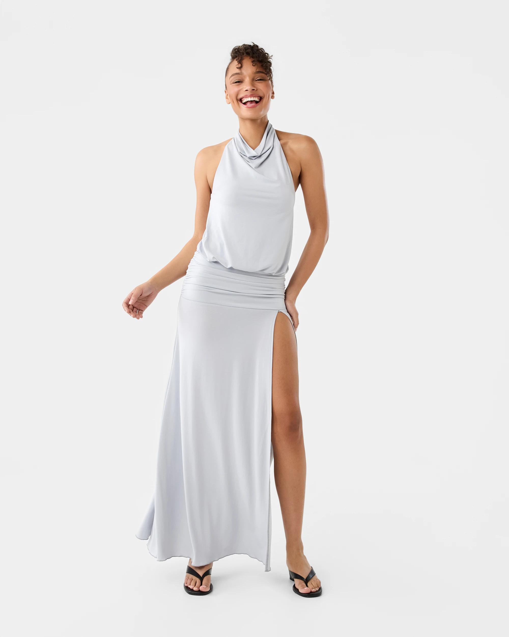 halter dress nz Sleeveless Formal Maxi formal halter maxi dress