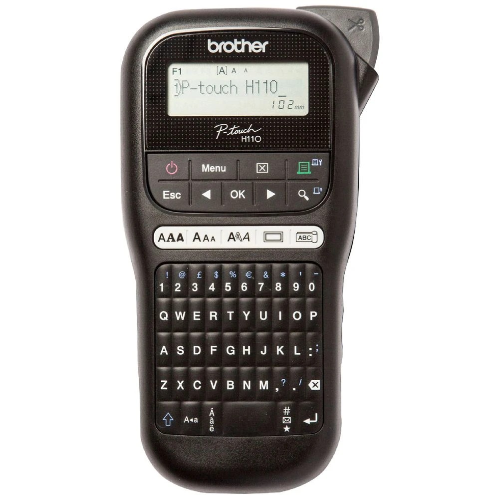 1 Brother P-touch Label Maker Black PT-H110, 1 of 1