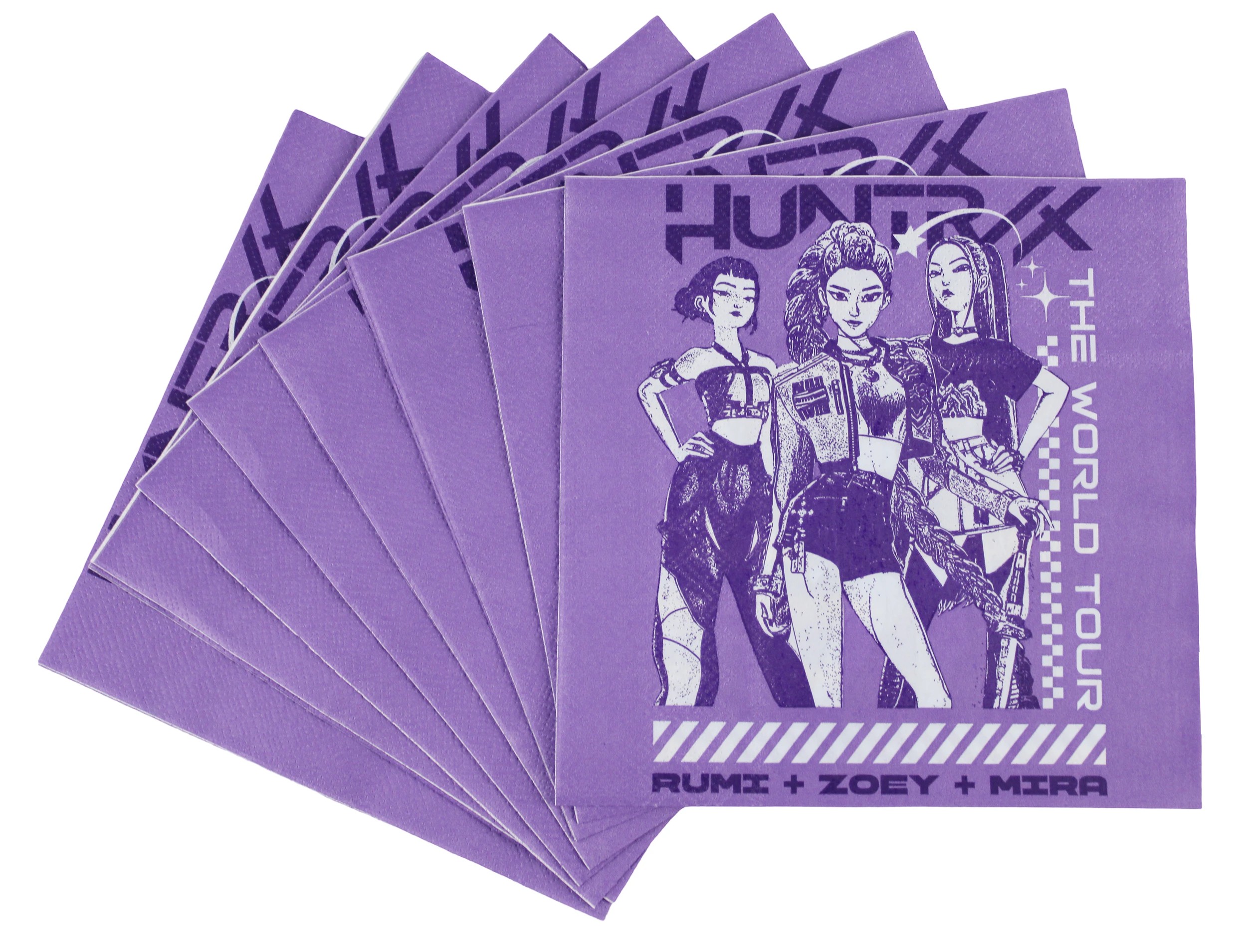 3 20 Pack KPop Demon Hunters Huntrix Paper Napkins, 3 of 3