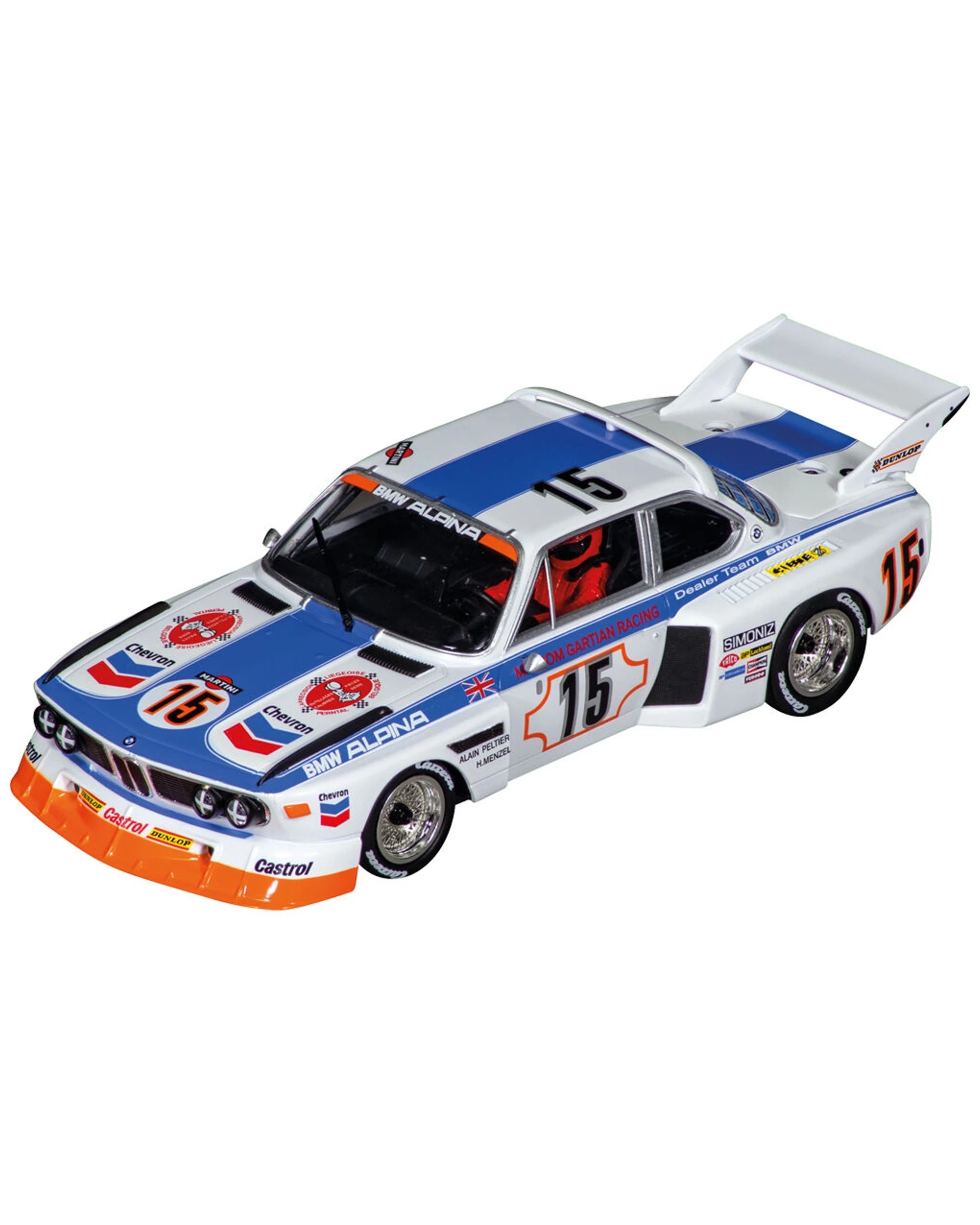 1 Carrera BMW 3.5 CSL Slot Car Licensed Front Rear Lights Ages 8 Years And Up
 - white, 1 of 3