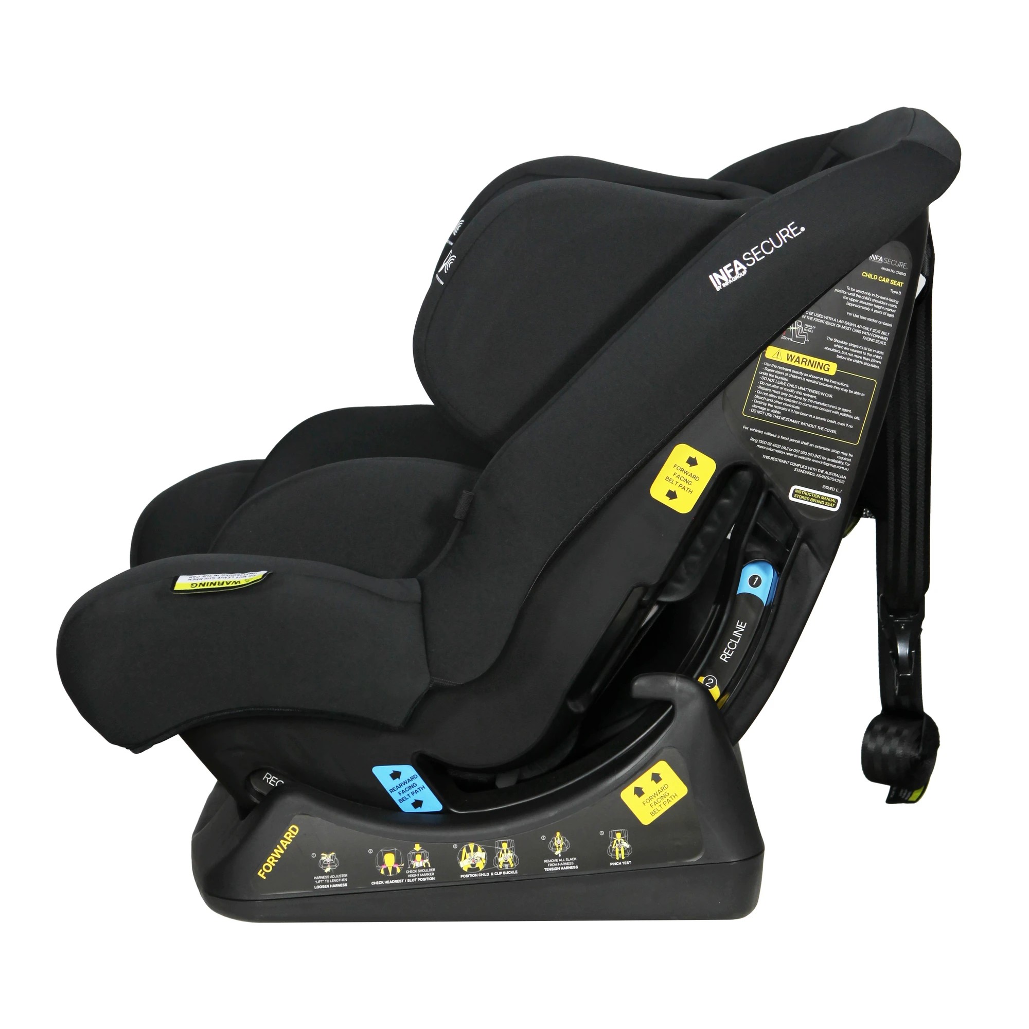 8 InfaSecure Rapid Child Car Seat, 8 of 10