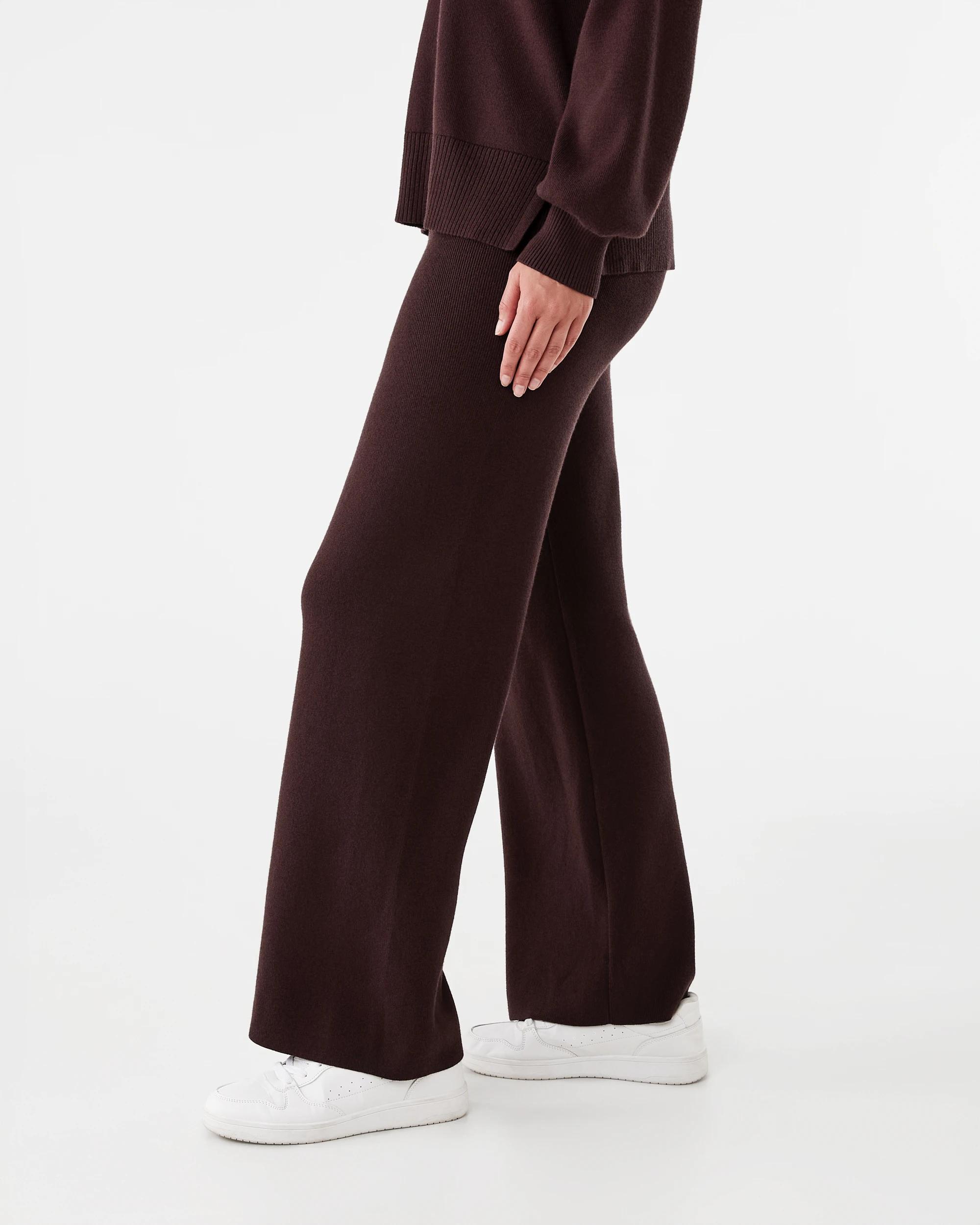 2 True Knit Pants Choc Plum, 2 of 5