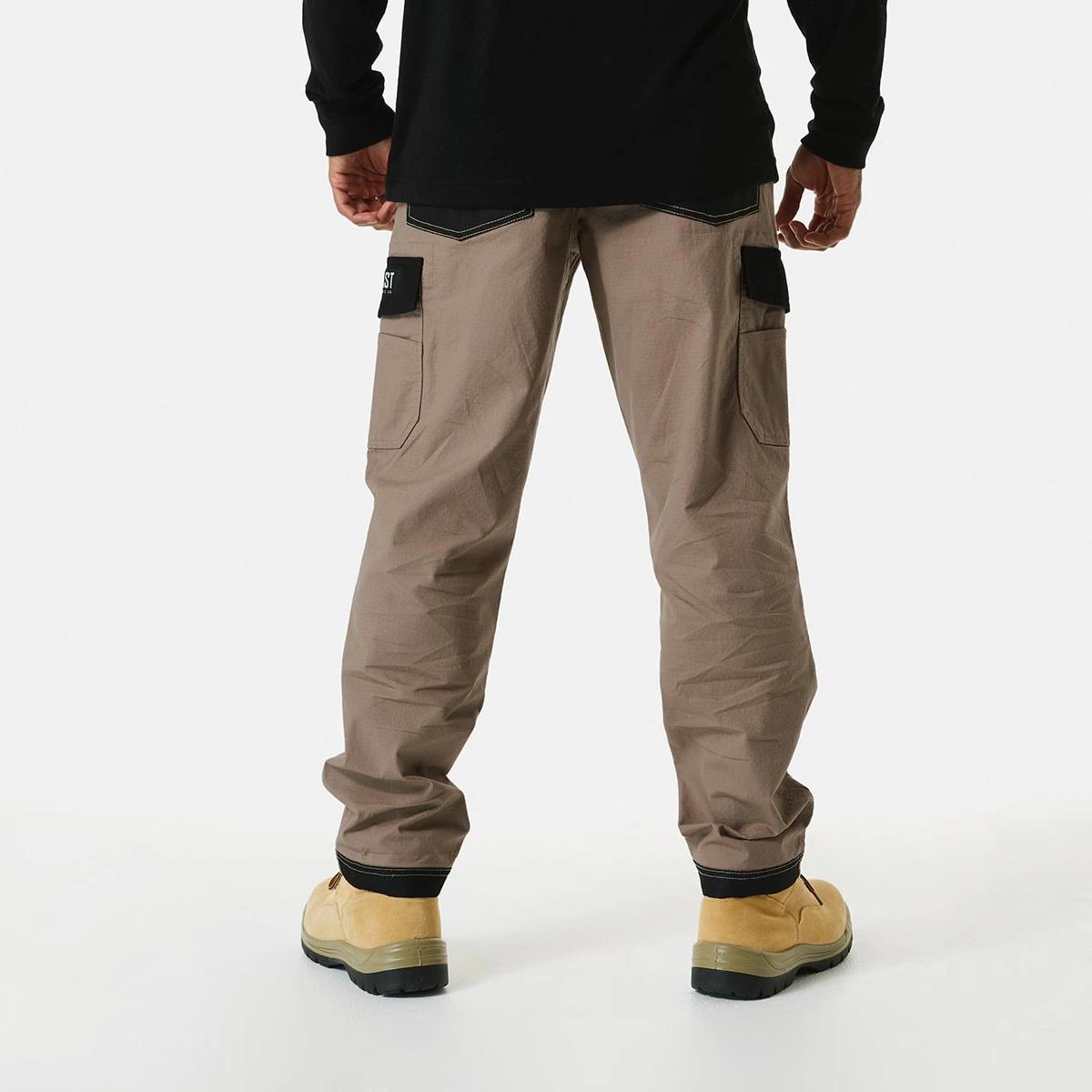 3 Everlast Work Stretch Ripstop Cargo Pants Beige, 3 of 7
