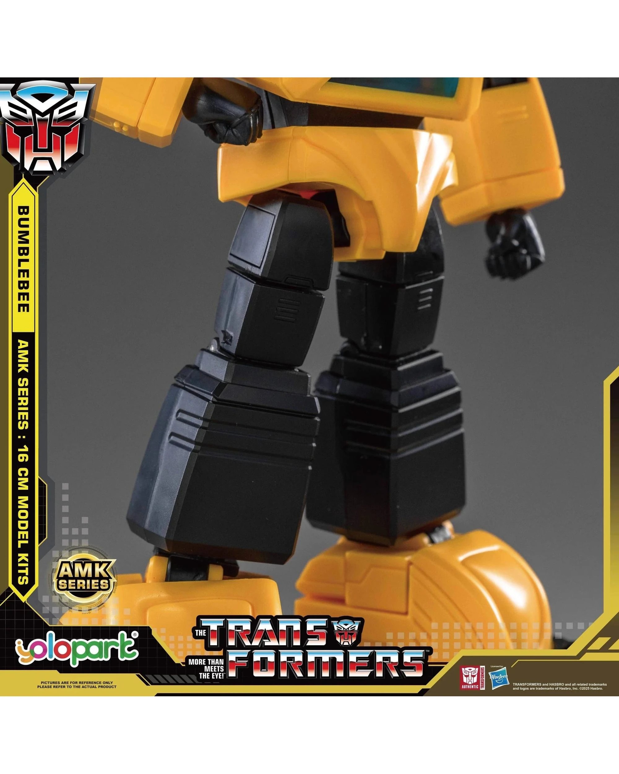 9 Yolopark Transformers Generation One: Bumblebee AMK Series 16cm Advance Model Kit, 9 of 9
