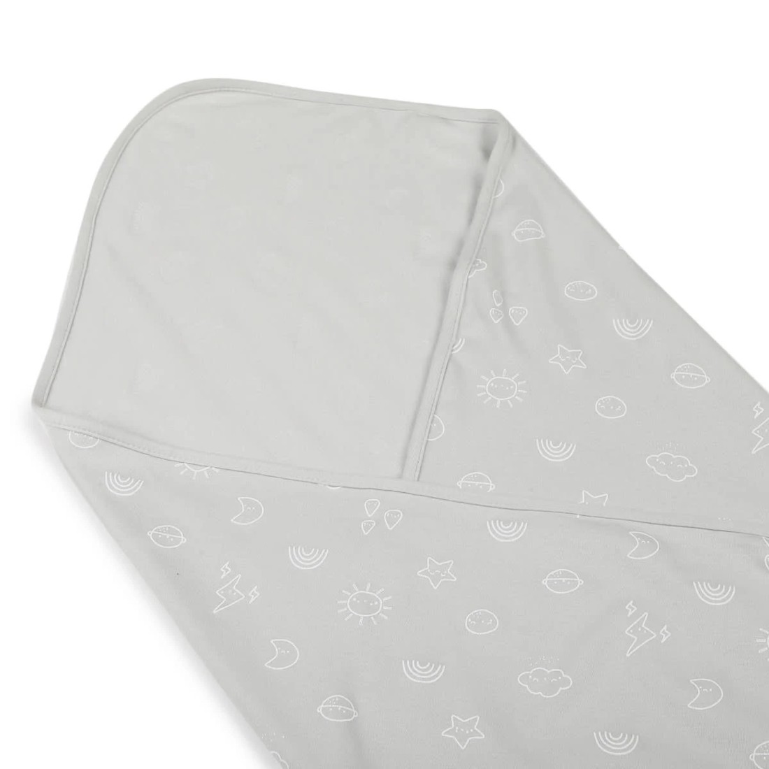 7 3 Pack Organic Cotton Interlock Wraps - Galaxy Print, 7 of 9