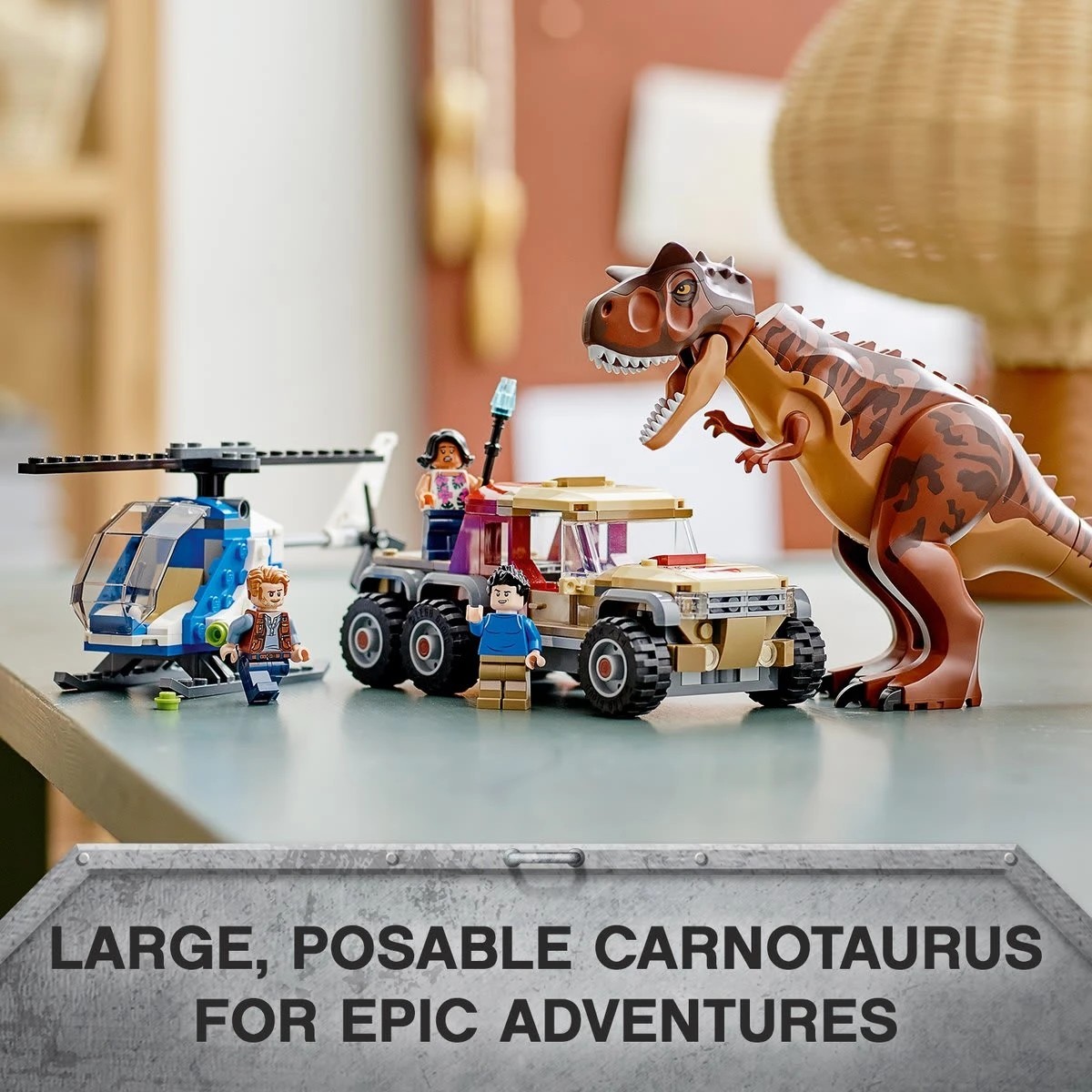 3 LEGO Jurassic World Carnotaurus Dinosaur Chase 76941, 3 of 7