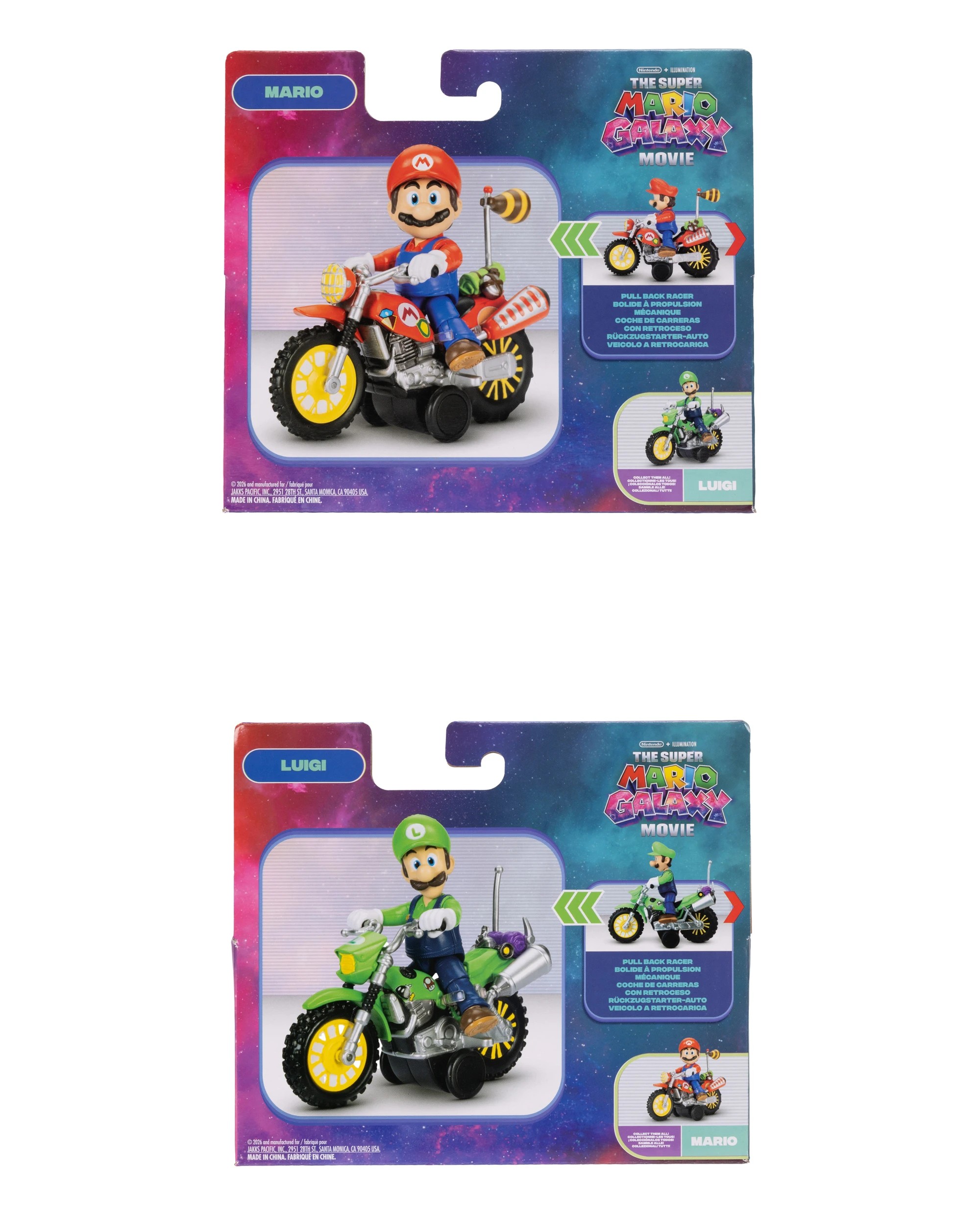 4 6cm Nintendo x Illumination The Super Mario Galaxy Movie Figure with Vehicle - Assorted, 4 of 4