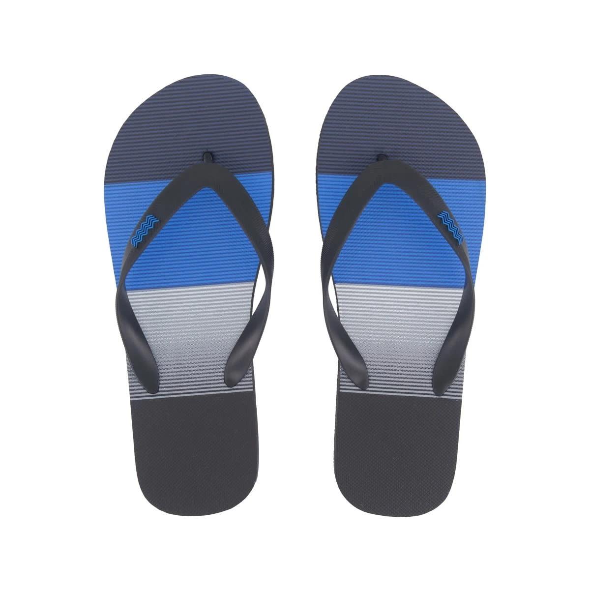 2 Printed Thongs NAVY PIN STRIPE, 2 of 3