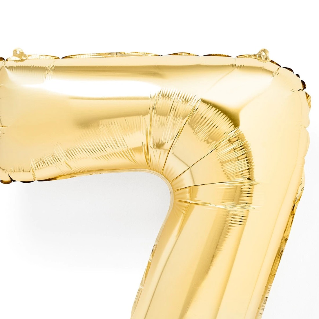 2 Gold Look Giant Number 7 Foil Balloon, 2 of 5