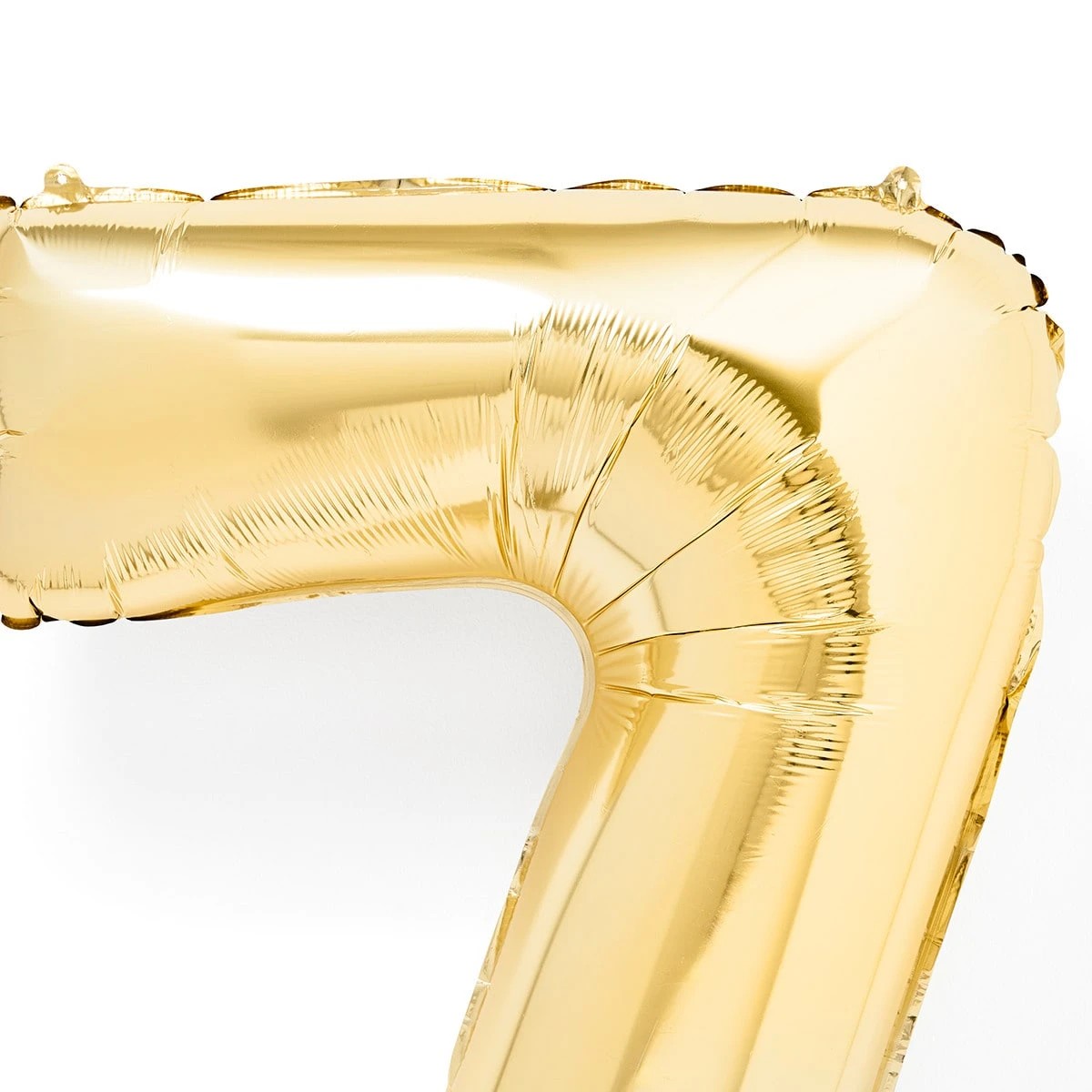 2 Gold Look Giant Number 7 Foil Balloon, 2 of 5