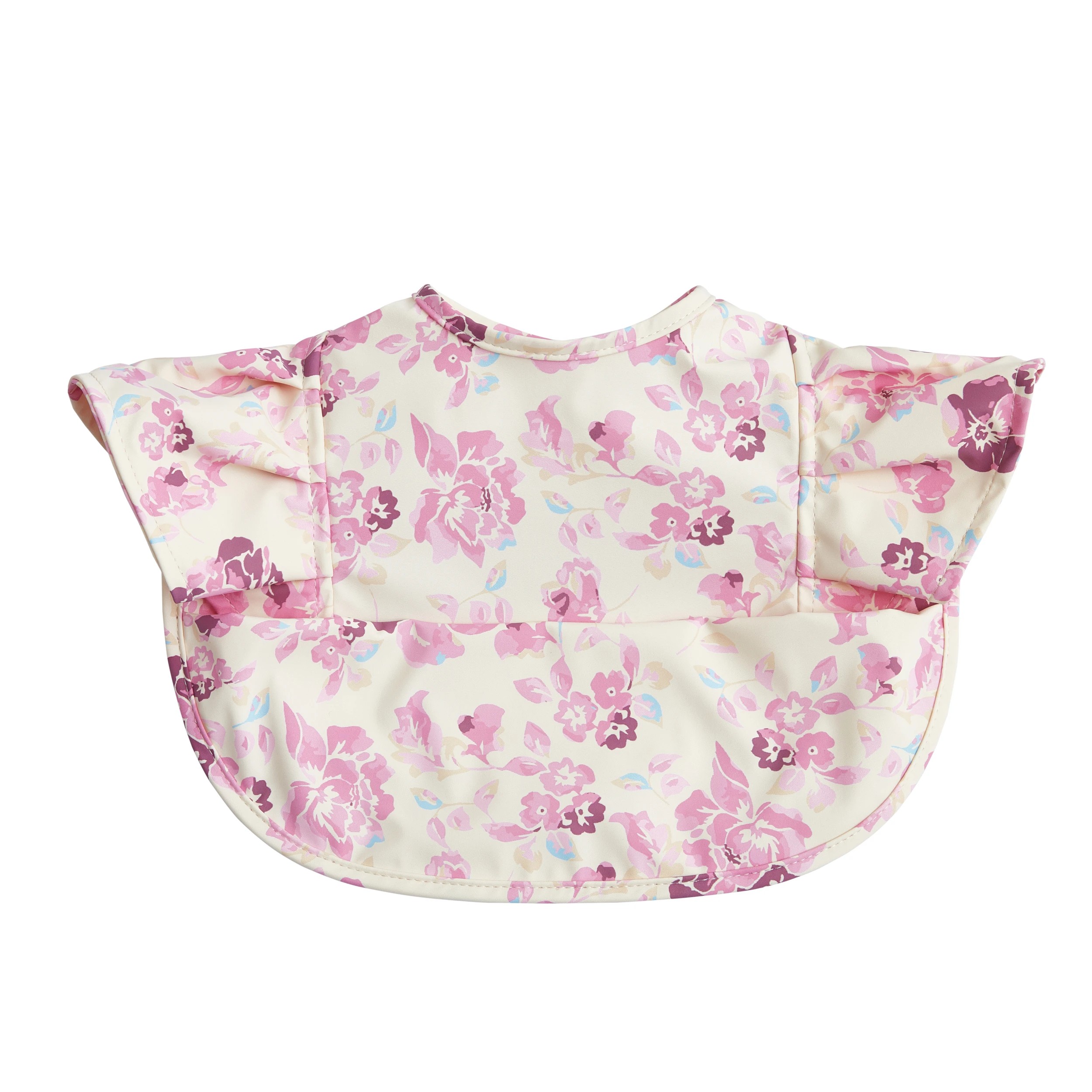 3 Big Softies 2pk Frill Bibs Wipe free - Pink, 3 of 5
