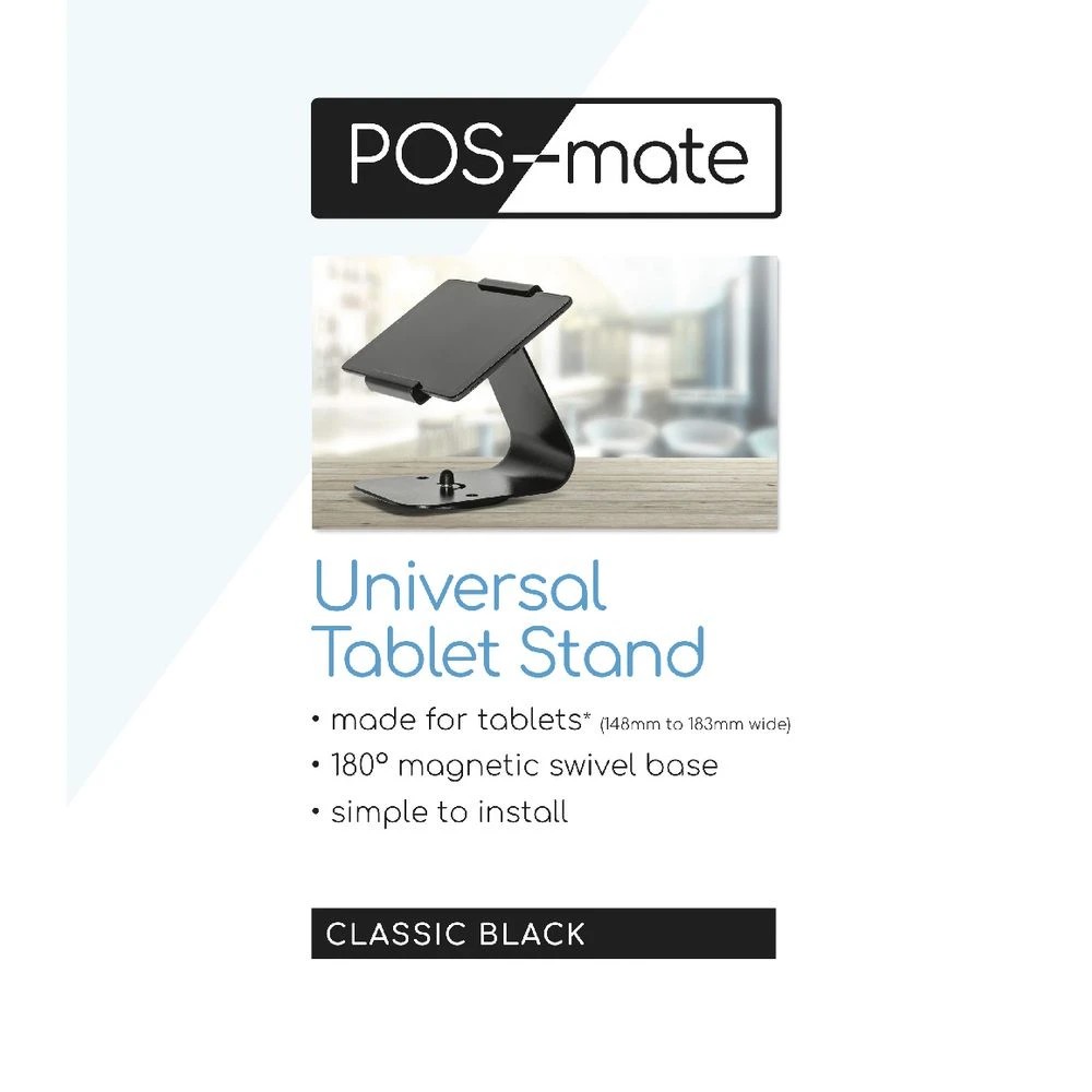 6 POS-mate Universal Tablet Stand Classic Black, 6 of 6