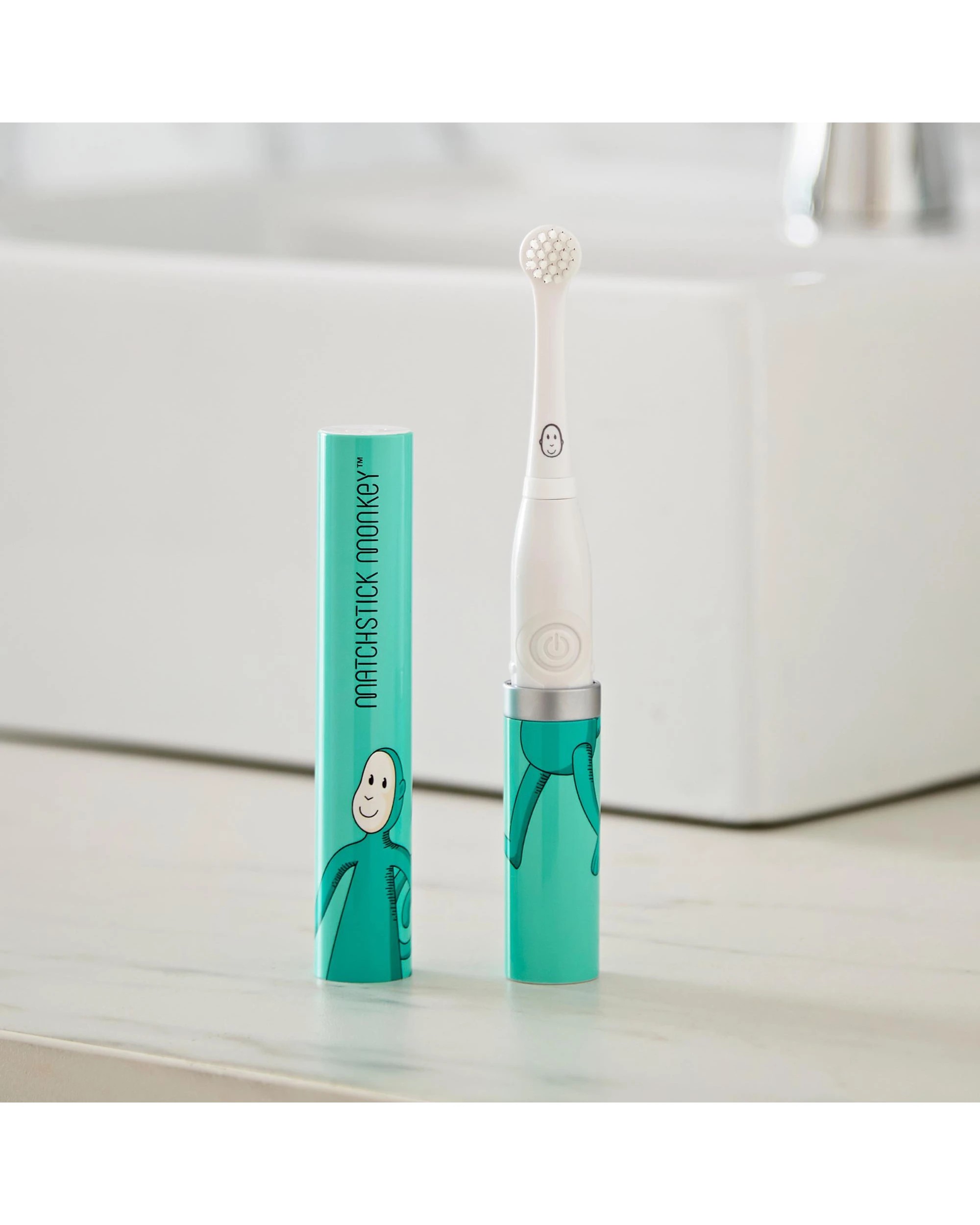3 Matchstick Monkey Baby Sonic Toothbrush - Monkey, 3 of 3