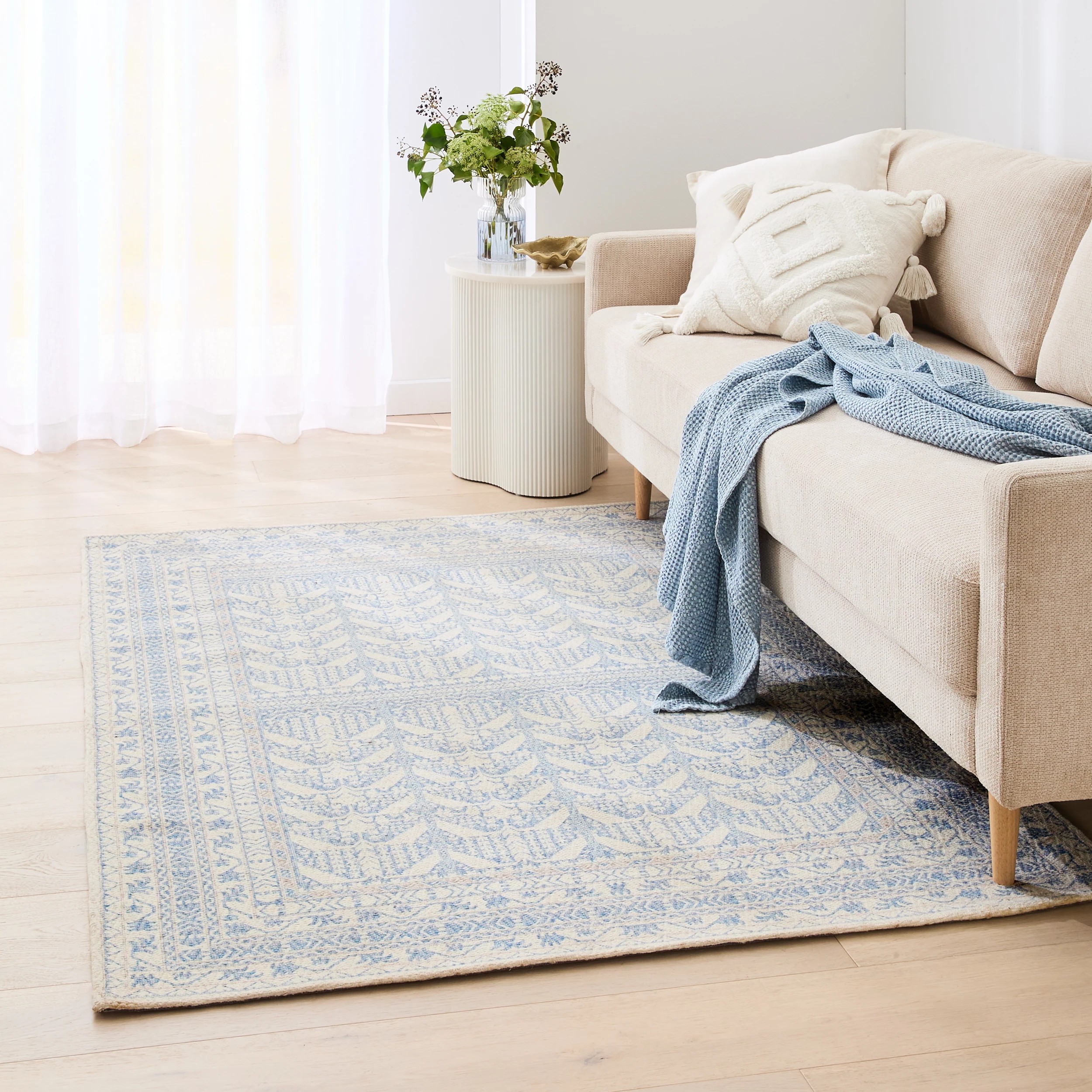 1 Emi Wool Blend Rug - Medium - 180cm x 133cm, 1 of 7