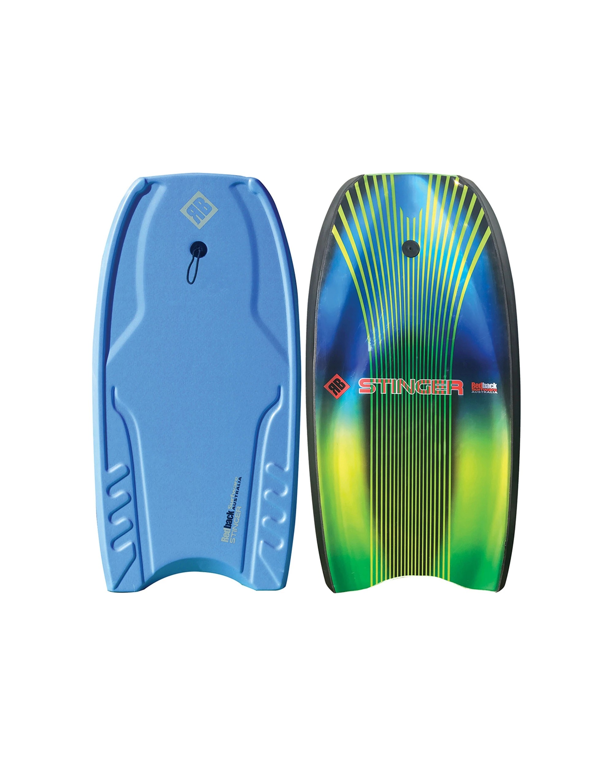 1 Redback Stinger 42" Bodyboard Beach Board Slick Bottom/Crescent Tail - Blue, 1 of 1