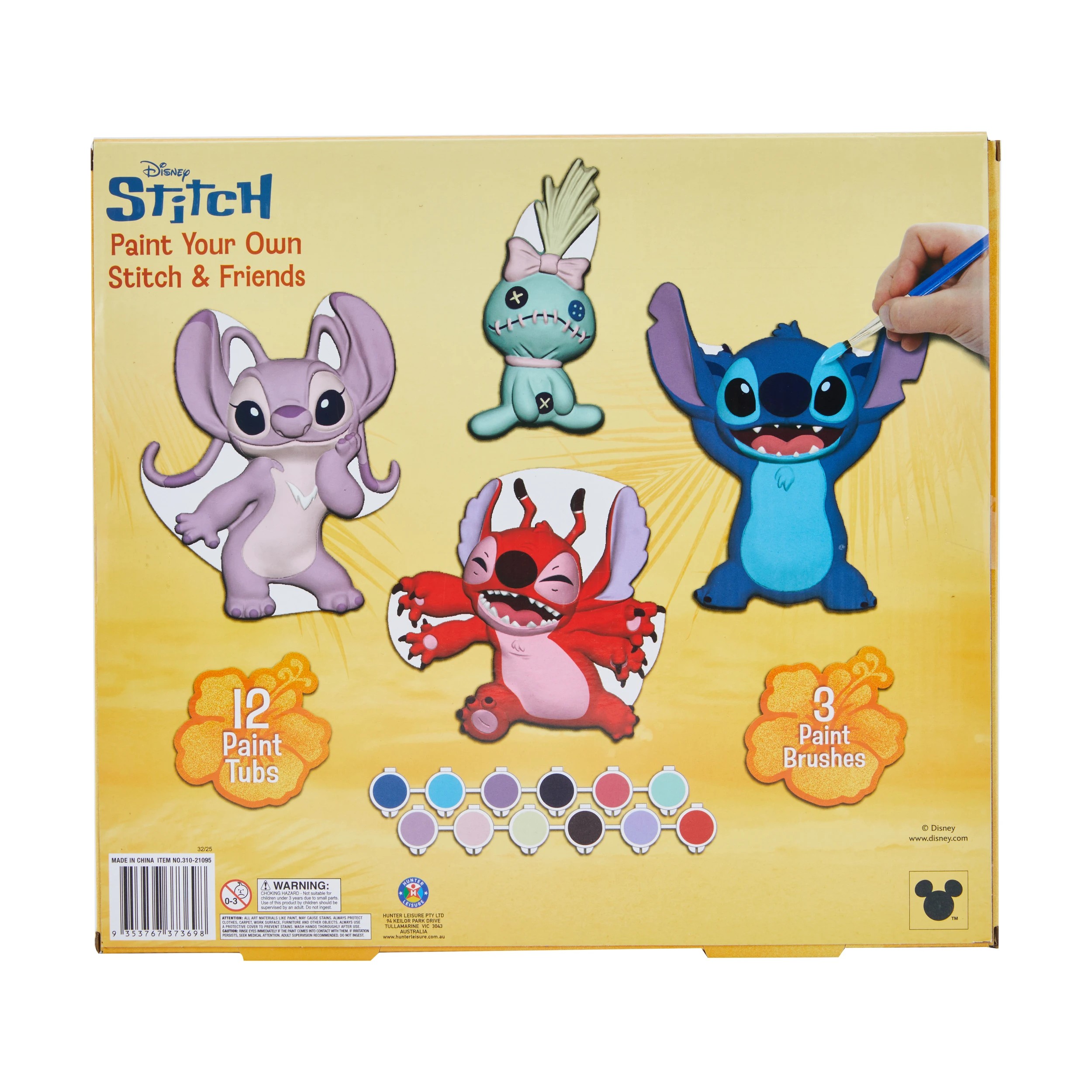 7 Disney Stitch: Paint Your Own Stitch and Friends Set, 7 of 7