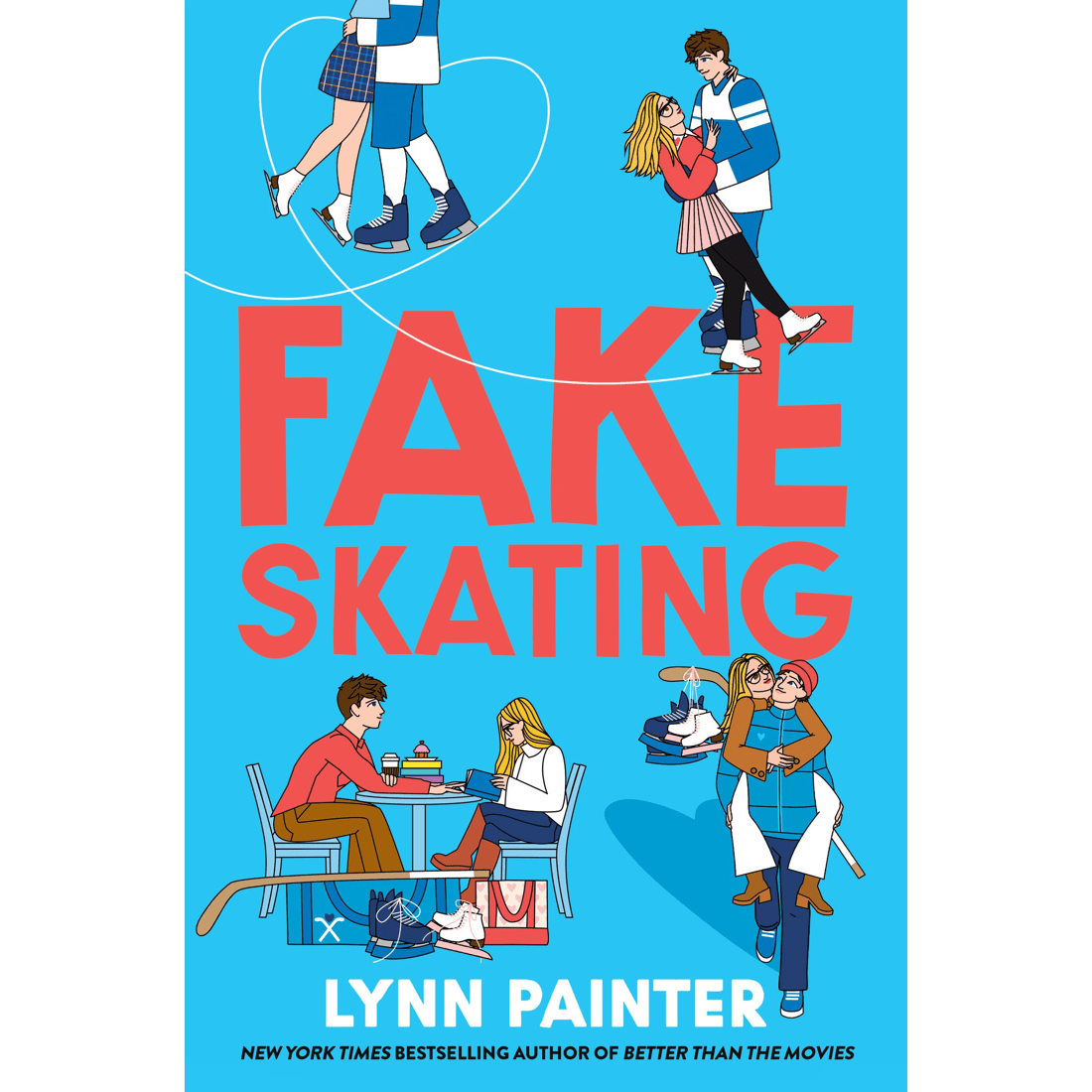 1 Fake Skating by Lynn Painter - Book, 1 of 1