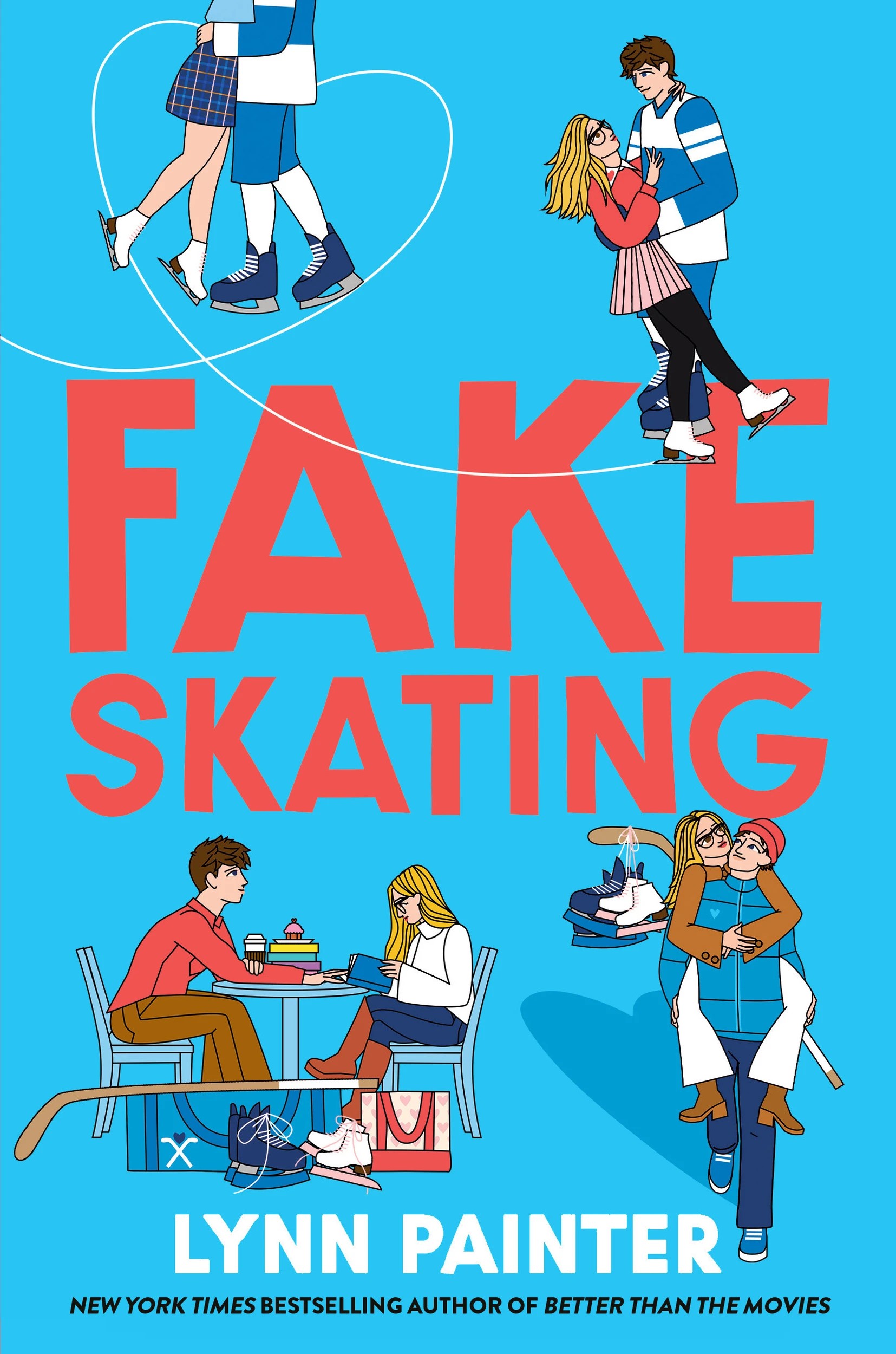1 Fake Skating by Lynn Painter - Book, 1 of 1