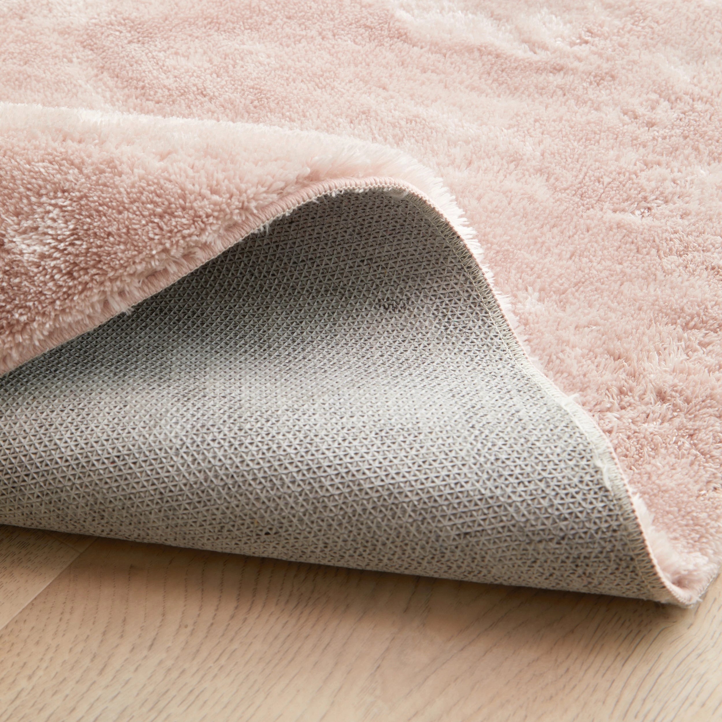 6 Common Ground Rugs Gelato  Bean 270x180cm - Large Washable Shapped Rug - Pink, 6 of 6