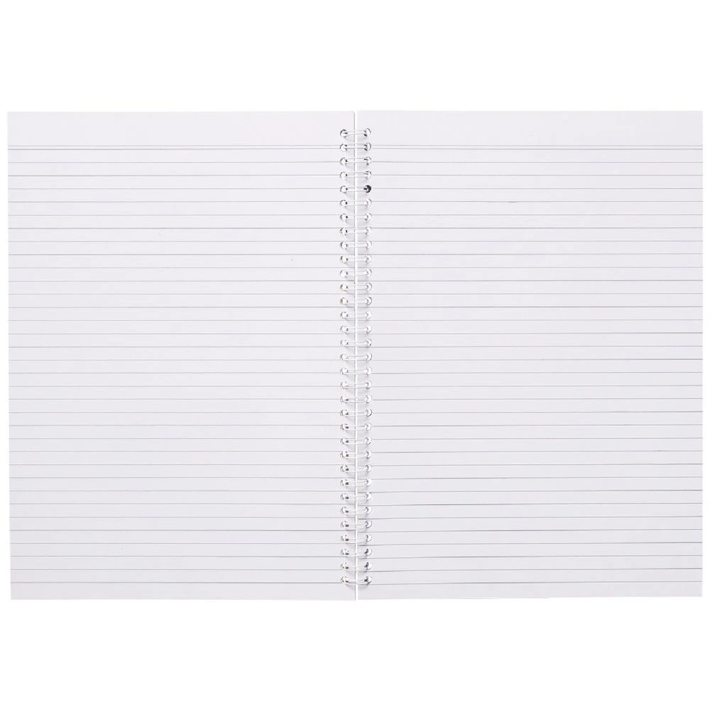 3 J.Burrows A4 PP Notebook Black 120 Page, 3 of 3