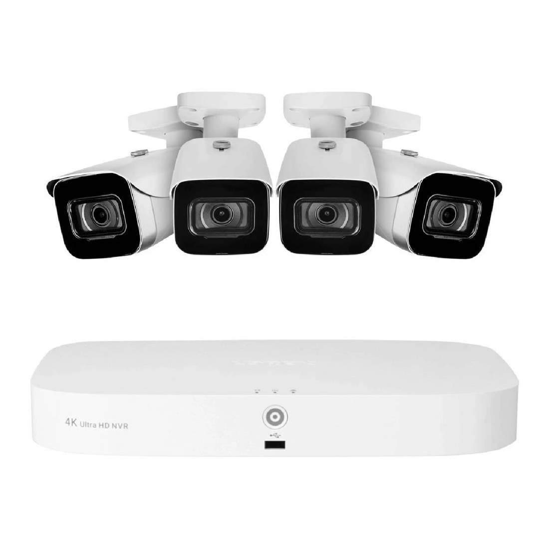 1 Lorex Fusion 4K Network Video Recorder & 4x UHD Security Cam, 1 of 5