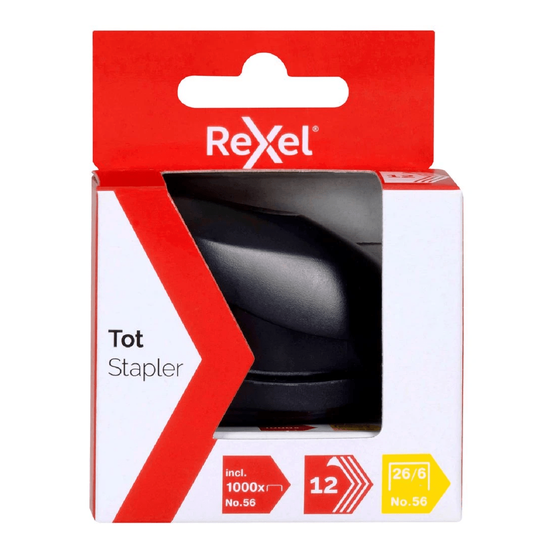 4 Rexel Tot Mini Stapler Black, 4 of 5