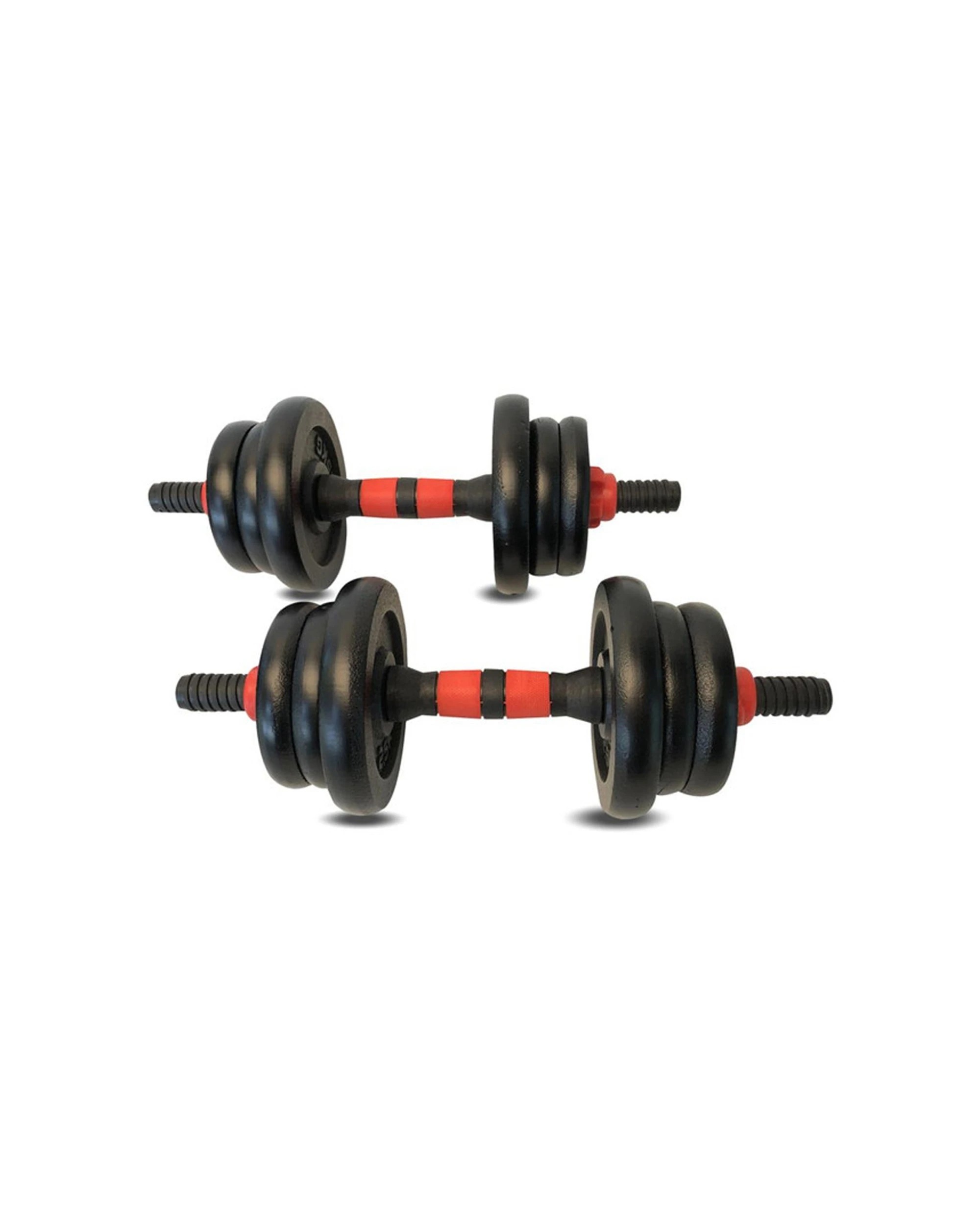 1 Buffalo Sports Dumbbell Pair With 1.25kg And 2.5kg Plates Gym Set Cast Iron, 1 of 3