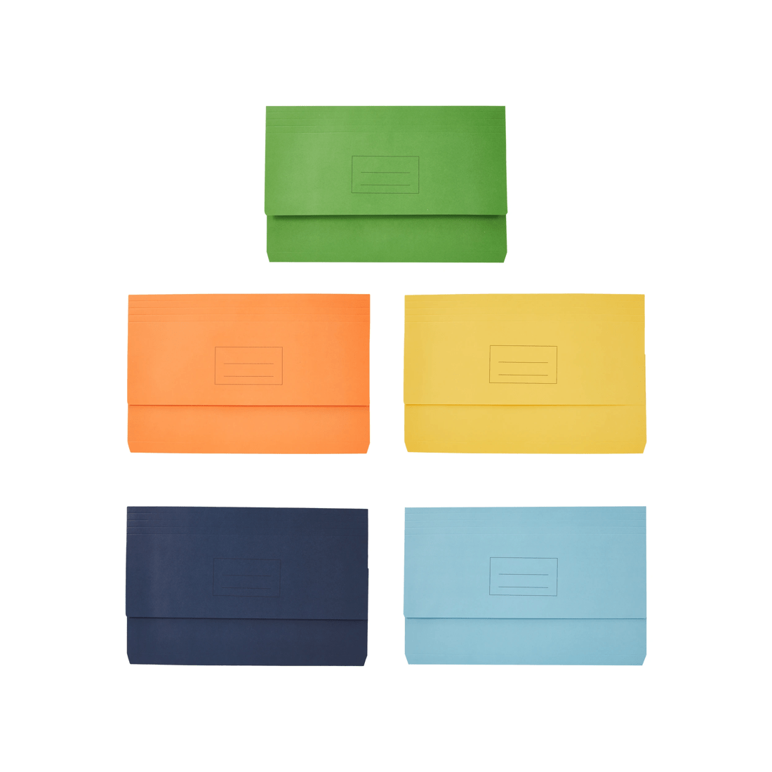 5 10 Pack Foolscap Manilla Document Wallets, 5 of 7