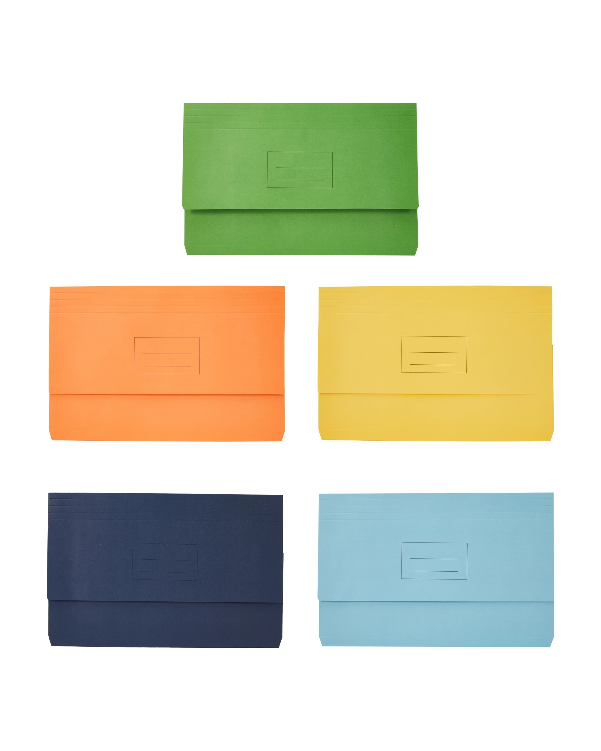 5 10 Pack Foolscap Manilla Document Wallets, 5 of 7