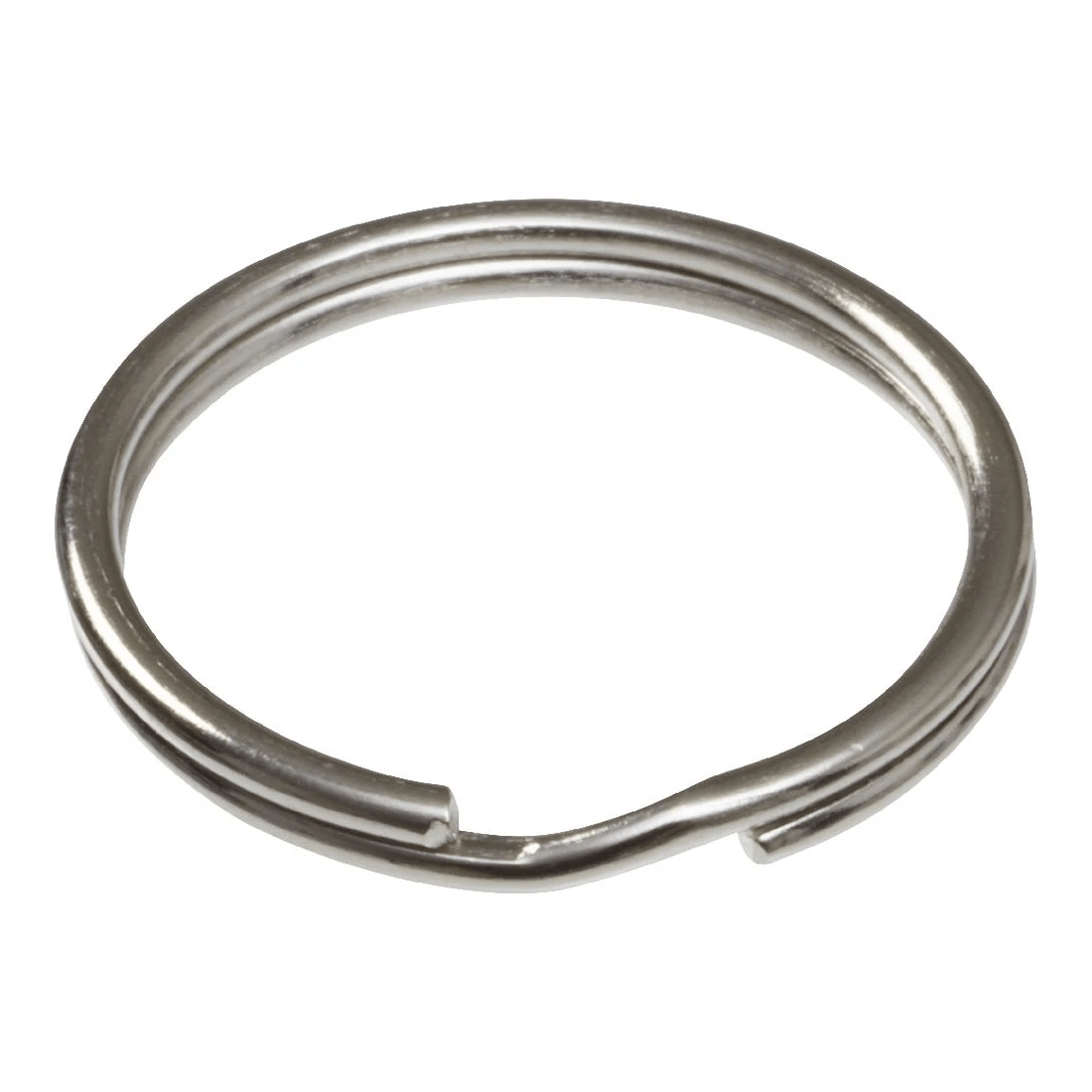 J.Burrows Split Key Rings 20mm Silver 10 Pack - Kmart