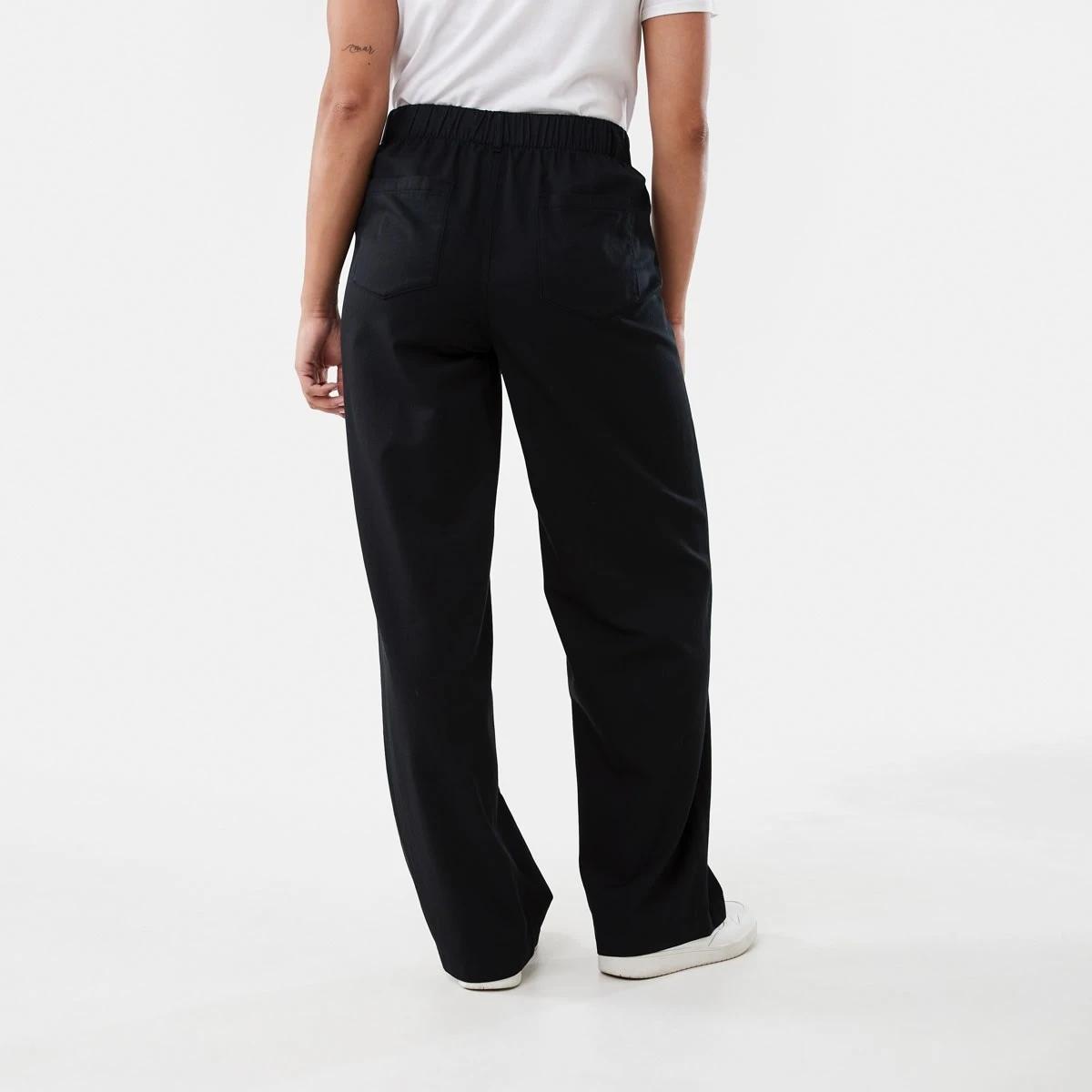 3 Tie Waist Pants Black, 3 of 5