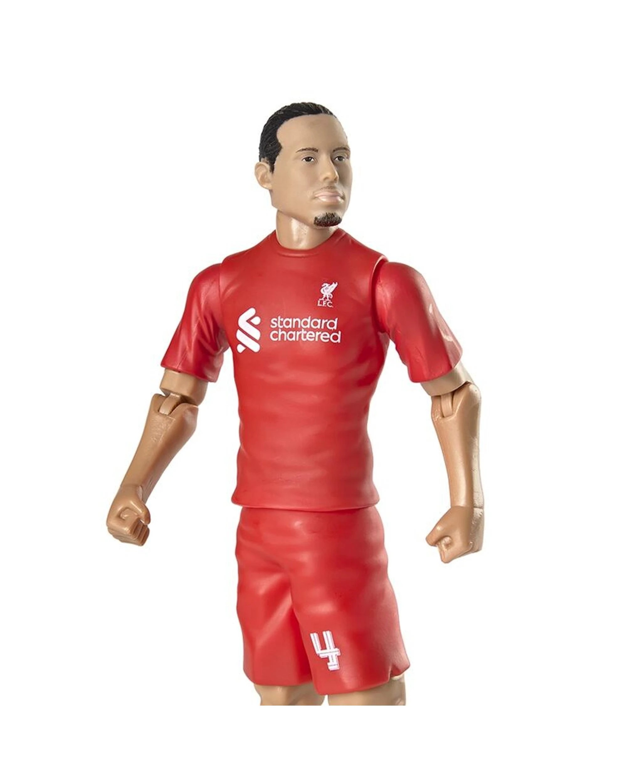 4 Banbo Soccer Liverpool Collectible Virgil Van Dijk Action Figure, 4 of 5