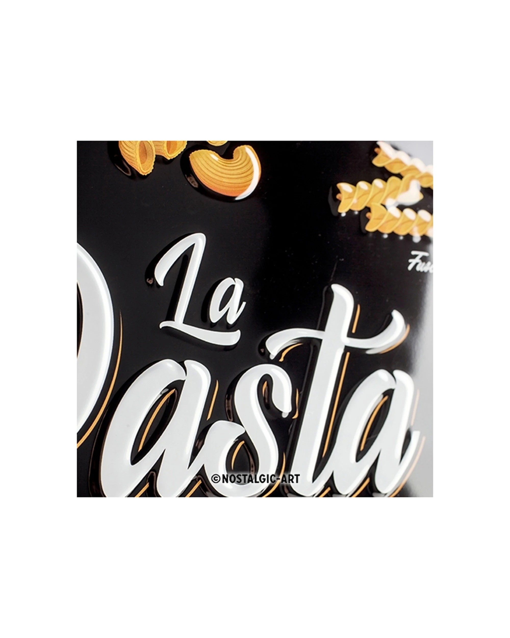 2 Nostalgic-Art Large 30x40cm Metal Wall Art Sign Plaque - Pasta Tradizionale - Multi, 2 of 4