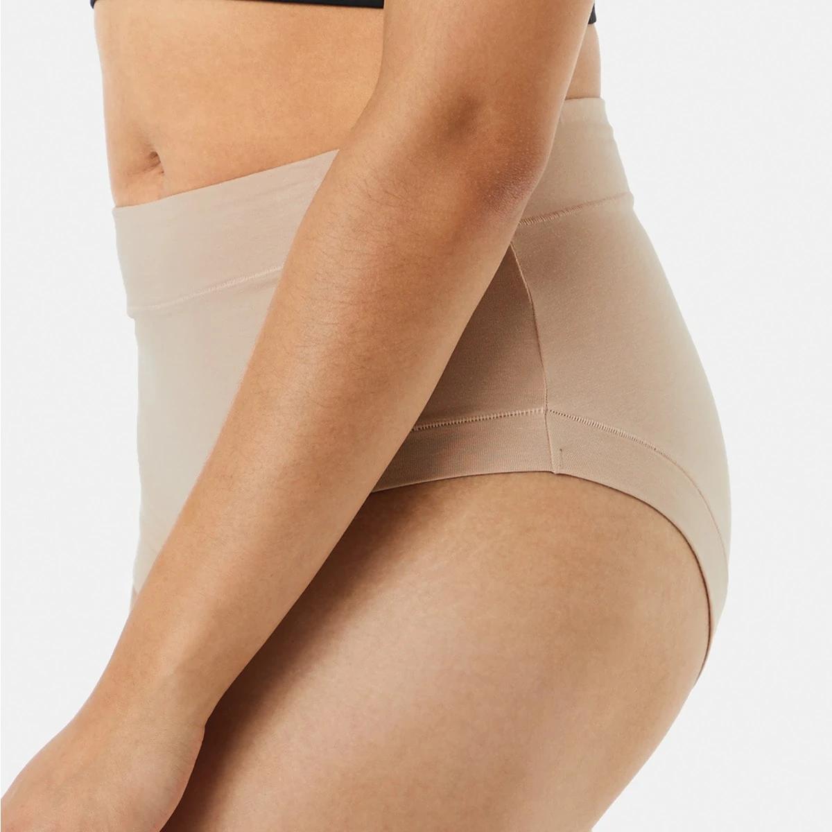 6 3 Pack Cotton Stretch Comfort Full Briefs Be/be/wh, 6 of 9