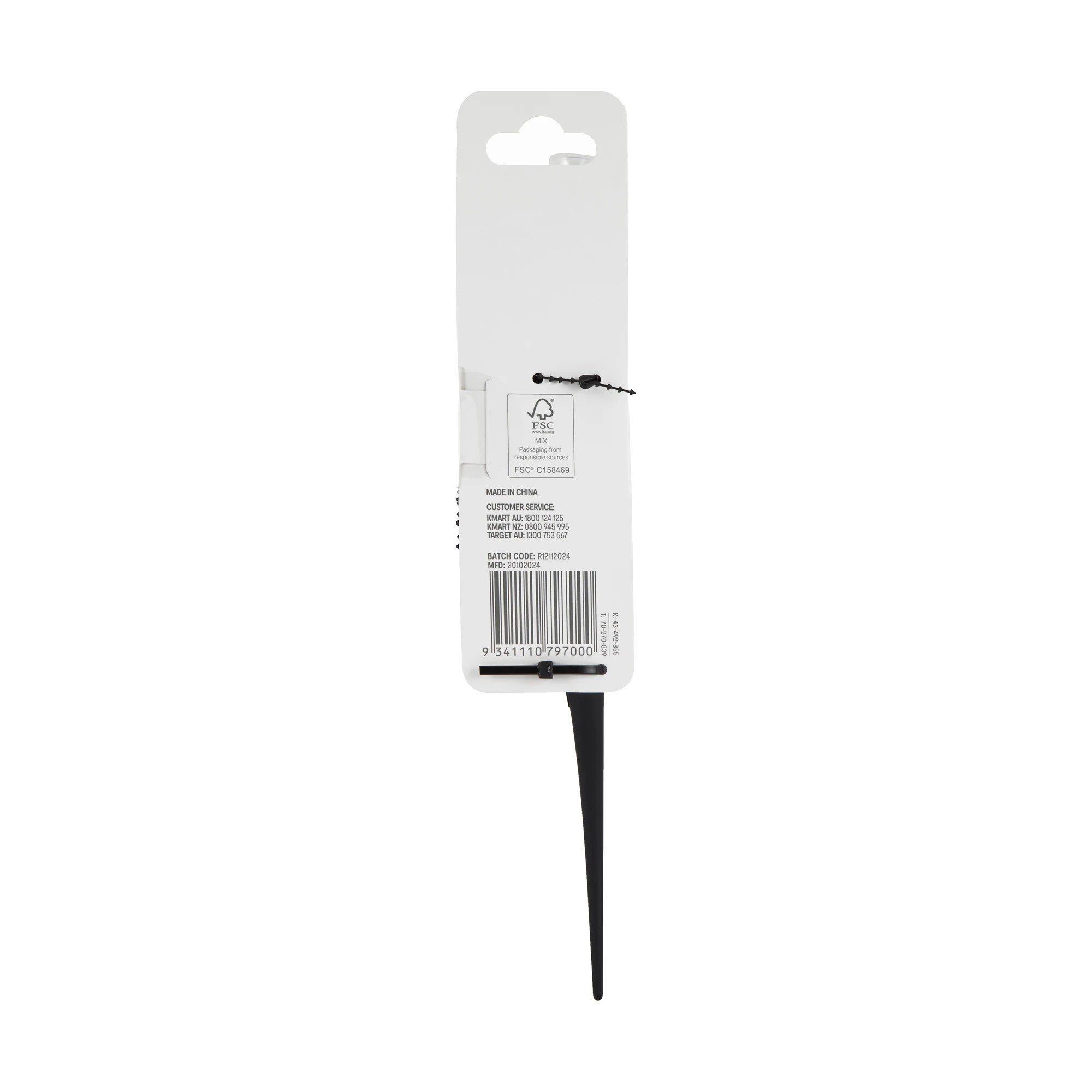 6 OXX Haircare Styling Brush - Black, 6 of 6
