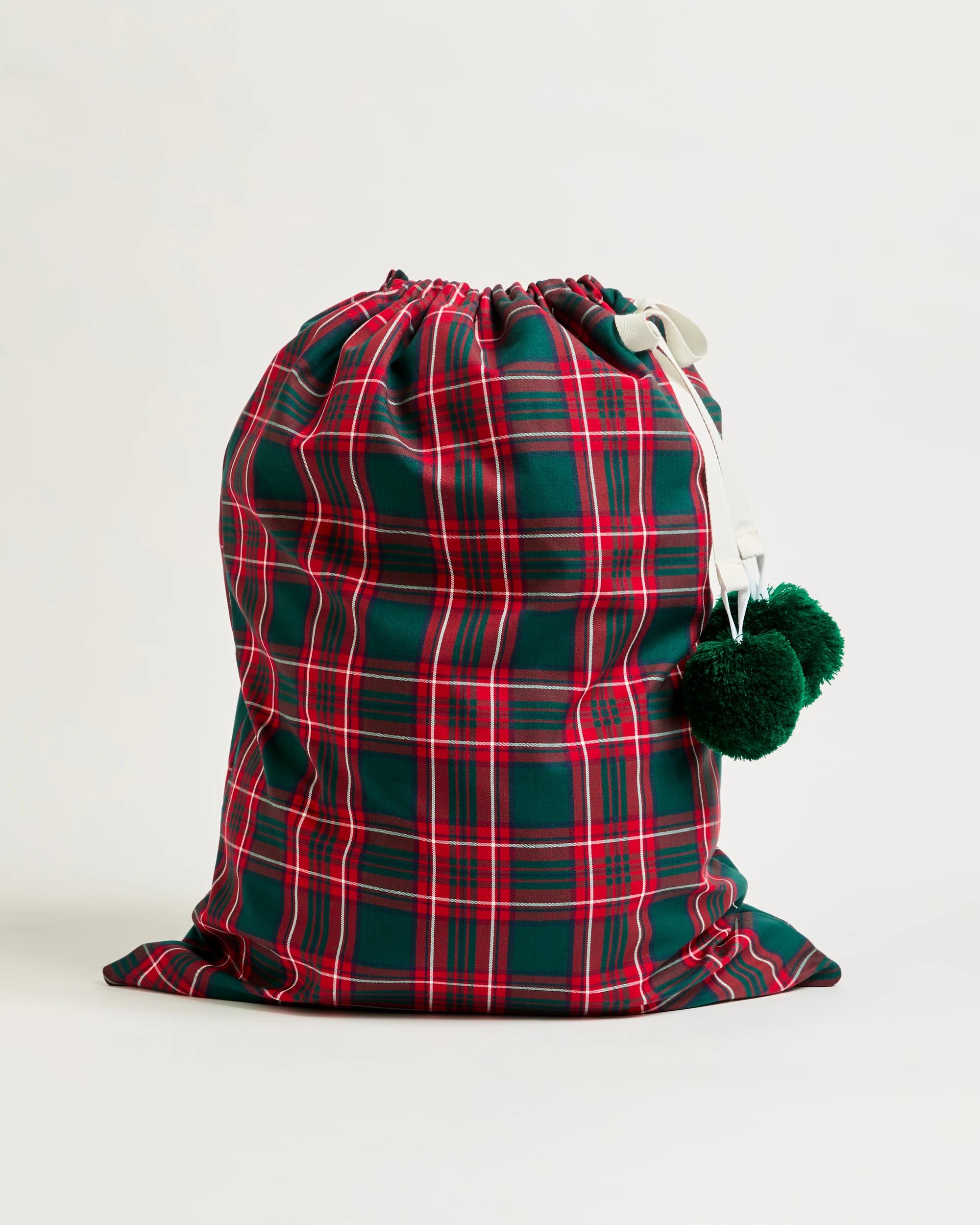 1 Target Accessories Christmas Family Matching Tartan Santa Sack TARTAN SANTA, 1 of 3