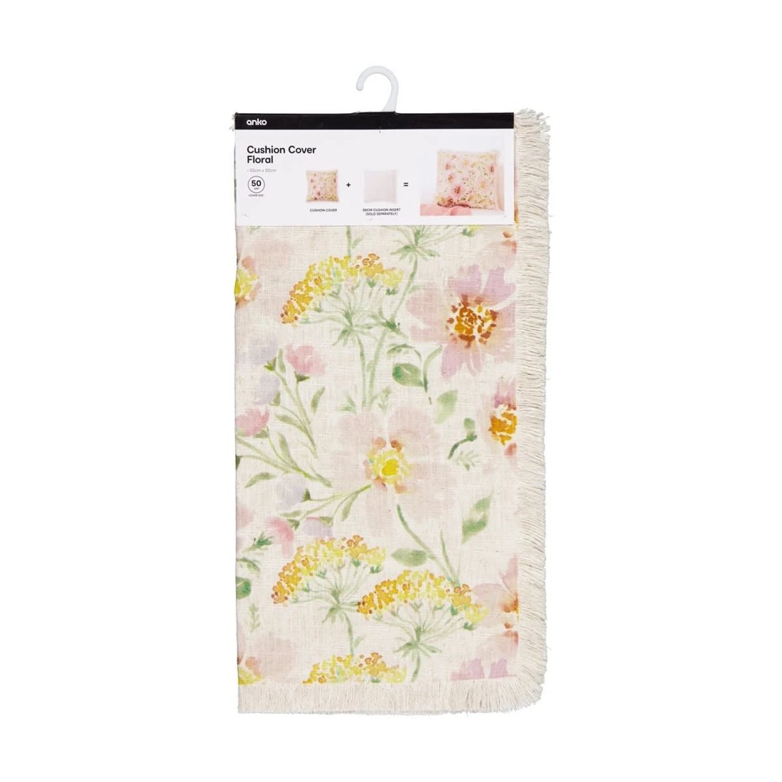 8 50cm Floral Cushion Cover, 8 of 9