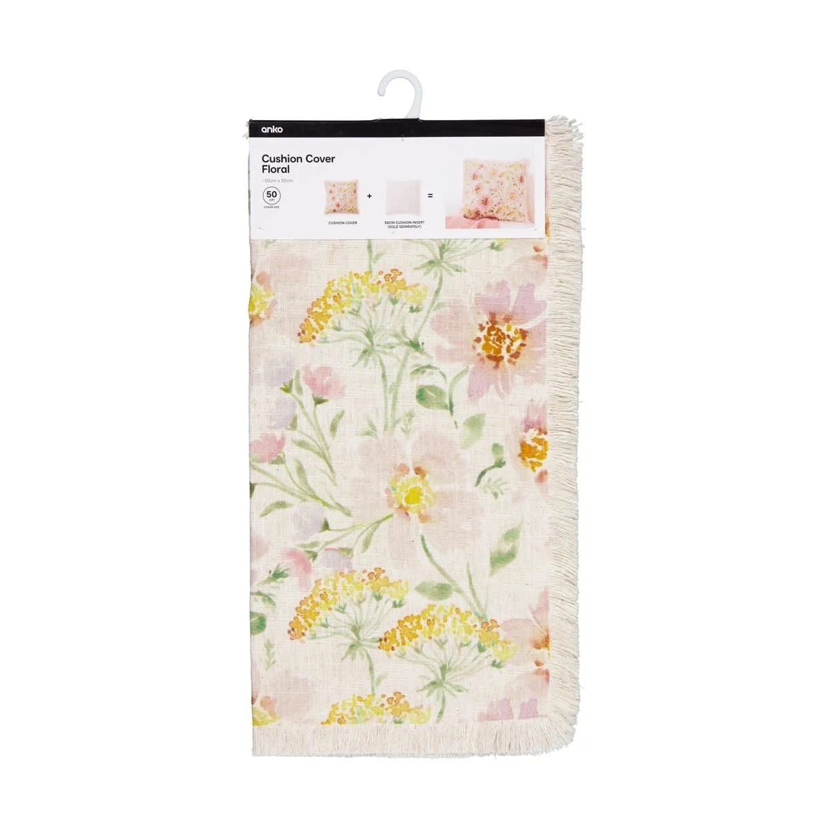 8 50cm Floral Cushion Cover, 8 of 9